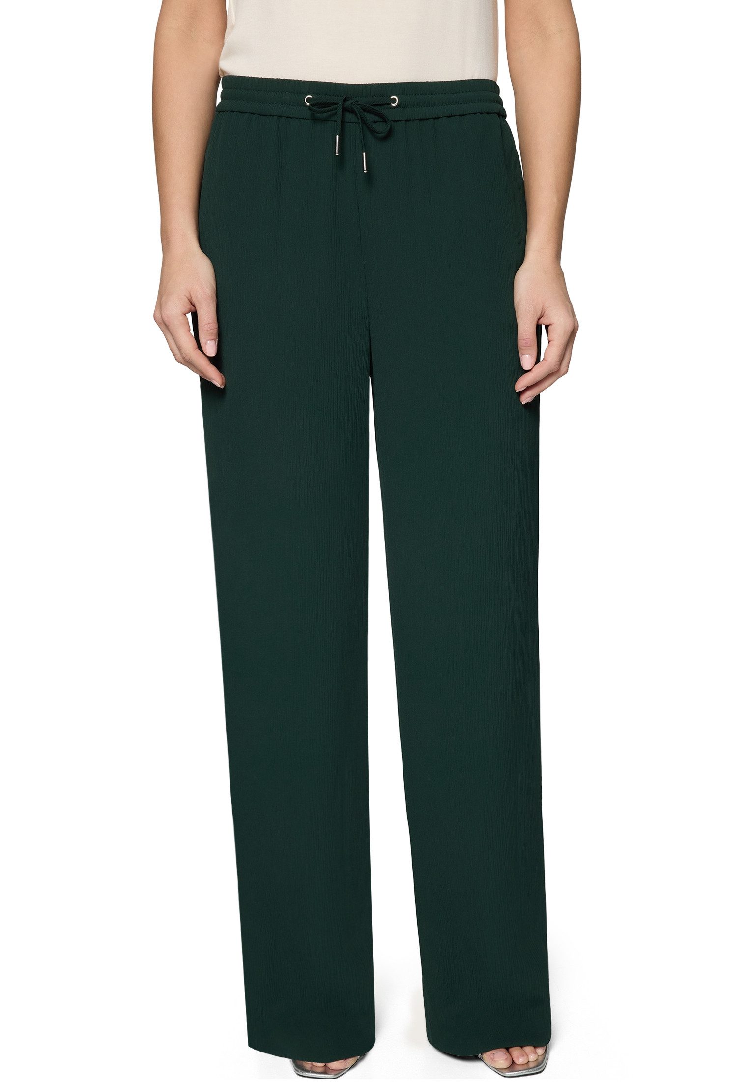 Zero Palazzohose Damen mit elastischem Bund Tunnelzug