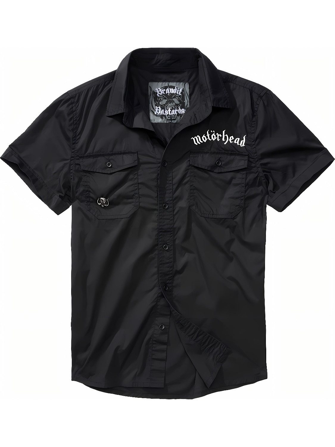 Brandit Langarmhemd Motörhead Shirt Short Sleeve