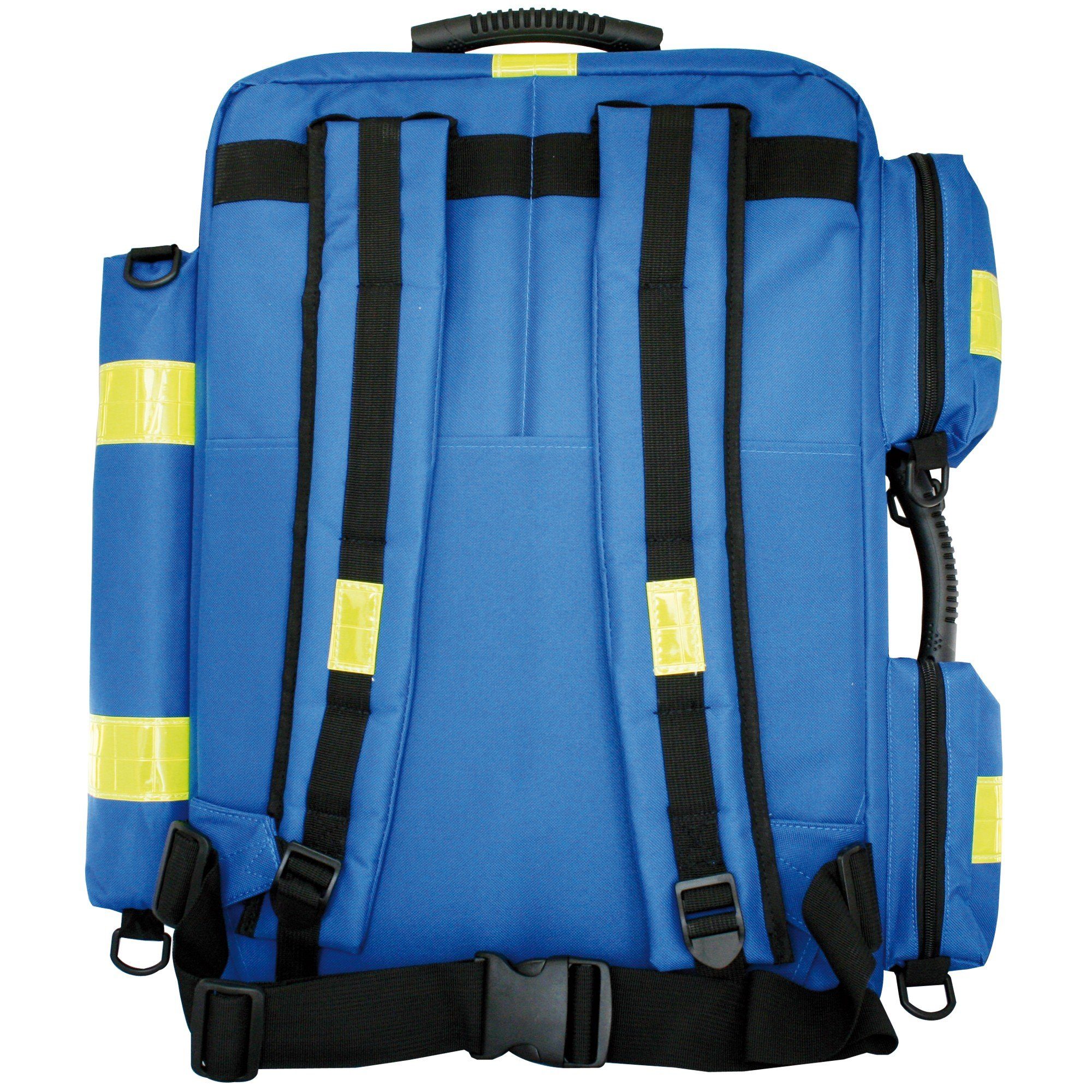SANISMART Arzttasche Notfallrucksack MEDICUS XL Nylon mit 13157 gefüllt blau