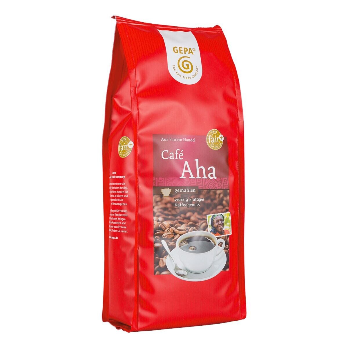 GEPA Kaffee Café Aha, 500 g, gemahlen