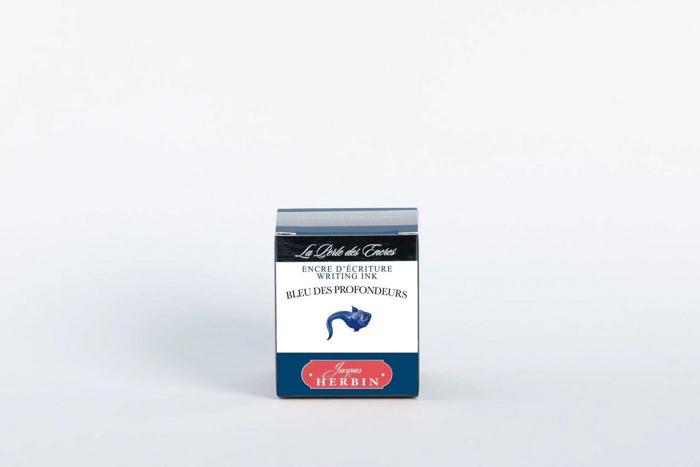 Thumbnail - Herbin 4x Tinte + Tintenroller Flakon 30 ml bleu des profondeur 13018T Tintenglas (ENCRES)