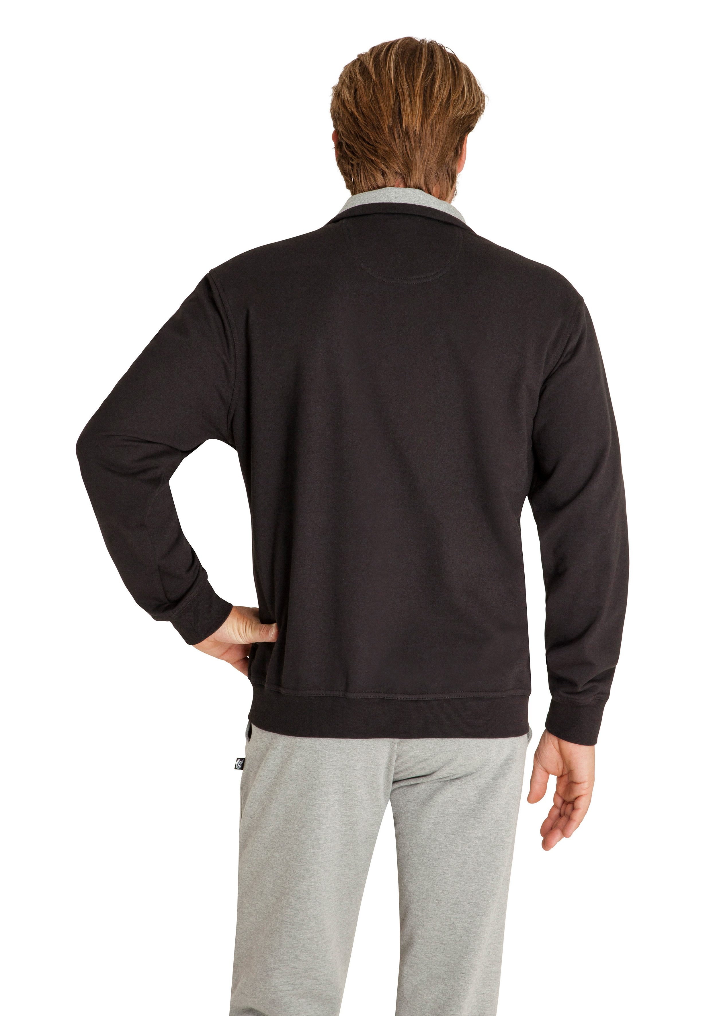 Hajo Sweatjacke Herren Homewear Jacke, Klima-Komfort günstig online kaufen