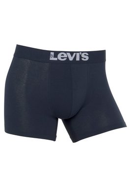 Levi's® Boxershorts Men Solid Logo Boxer 4er Pack (Packung, 4-St) Superweicher Baumwollstretch