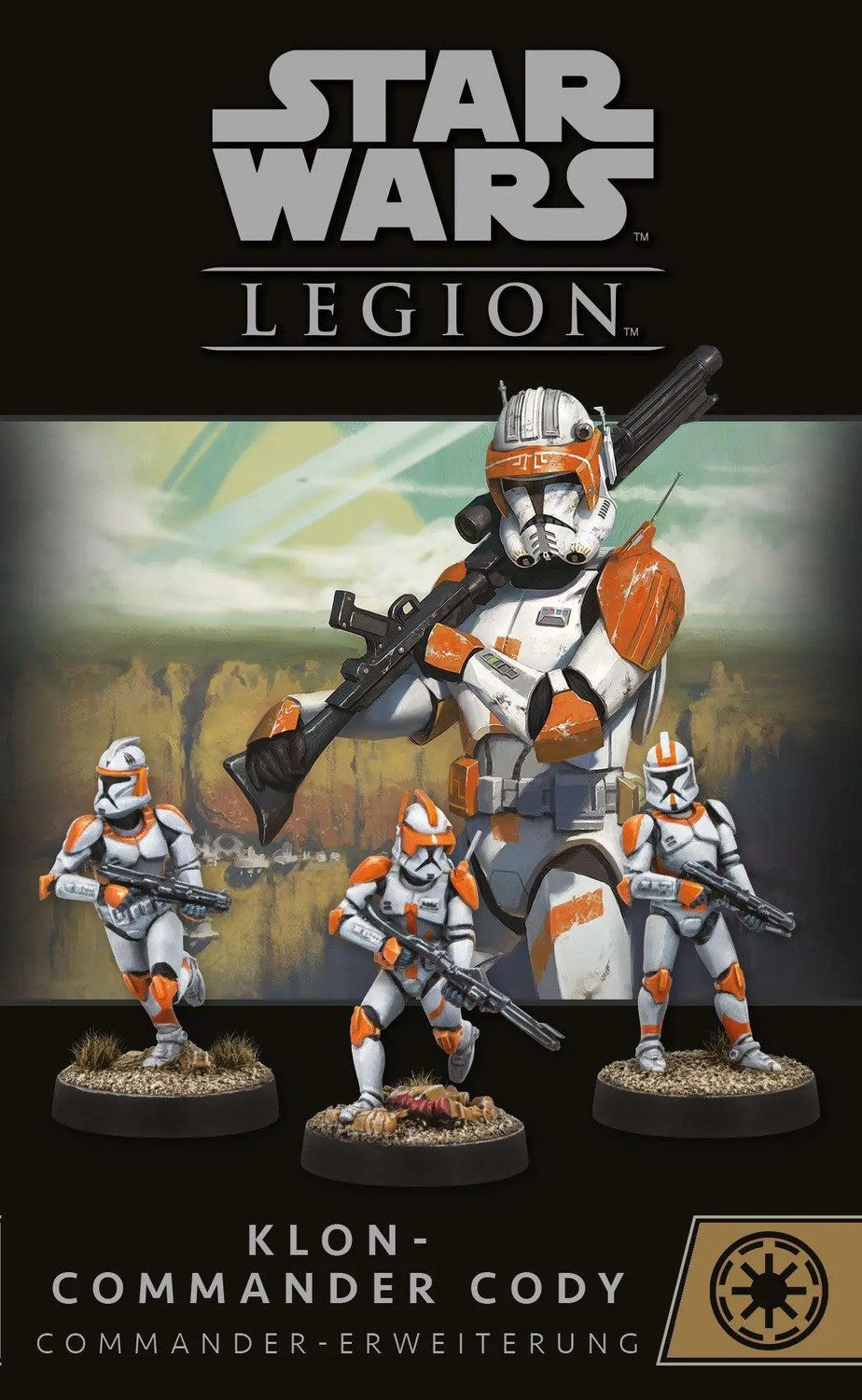 Asmodee Spiel Star Wars: Legion - Klon-Commander Cody