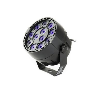 PURElight LED Scheinwerfer, LED NANO PAR UV Black, LED UV PAR Scheinwerfer, DMX Steuerbar