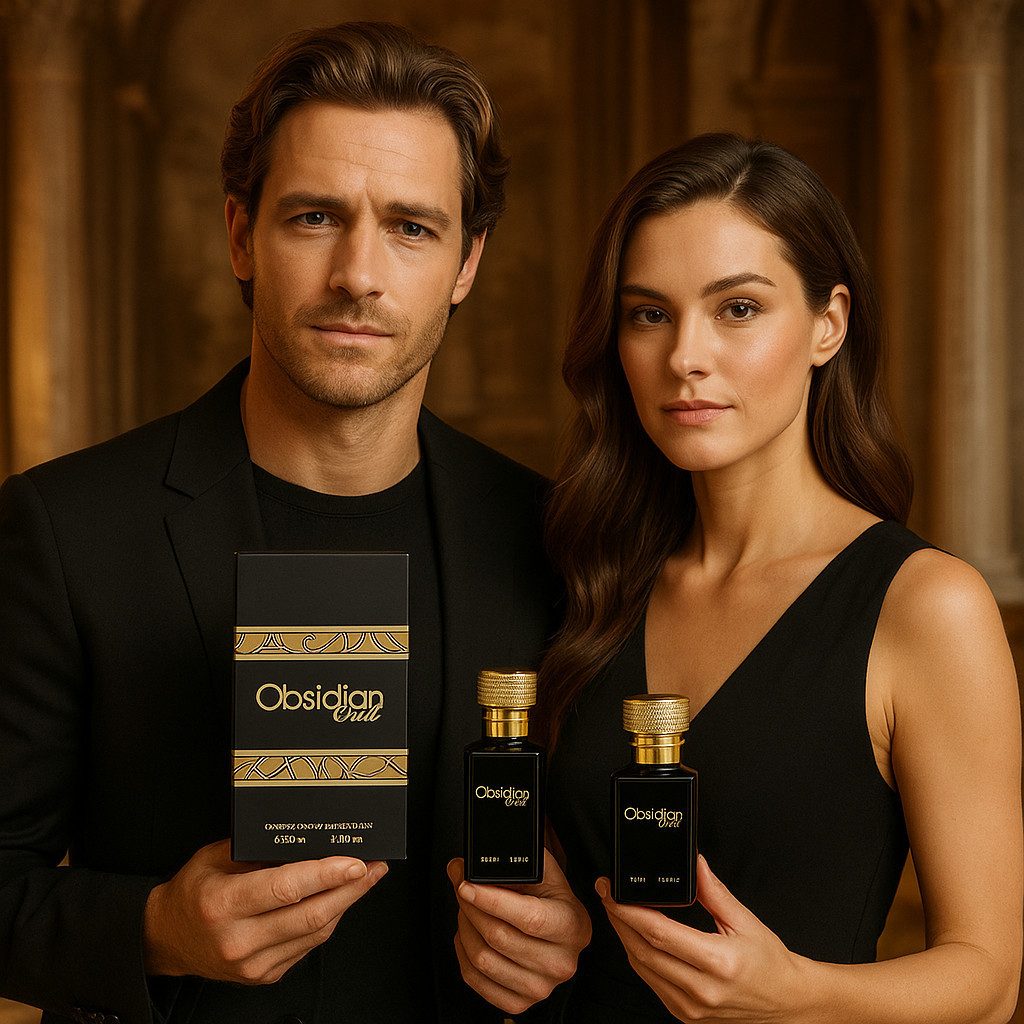 Attar & Co London Eau de Parfum Obsidian Oud Classic & Intense Unisex, Safran, Patchouli, Holz 100 ml, 1-tlg., Hergestellt in England, Orientalisch Holzig Duft