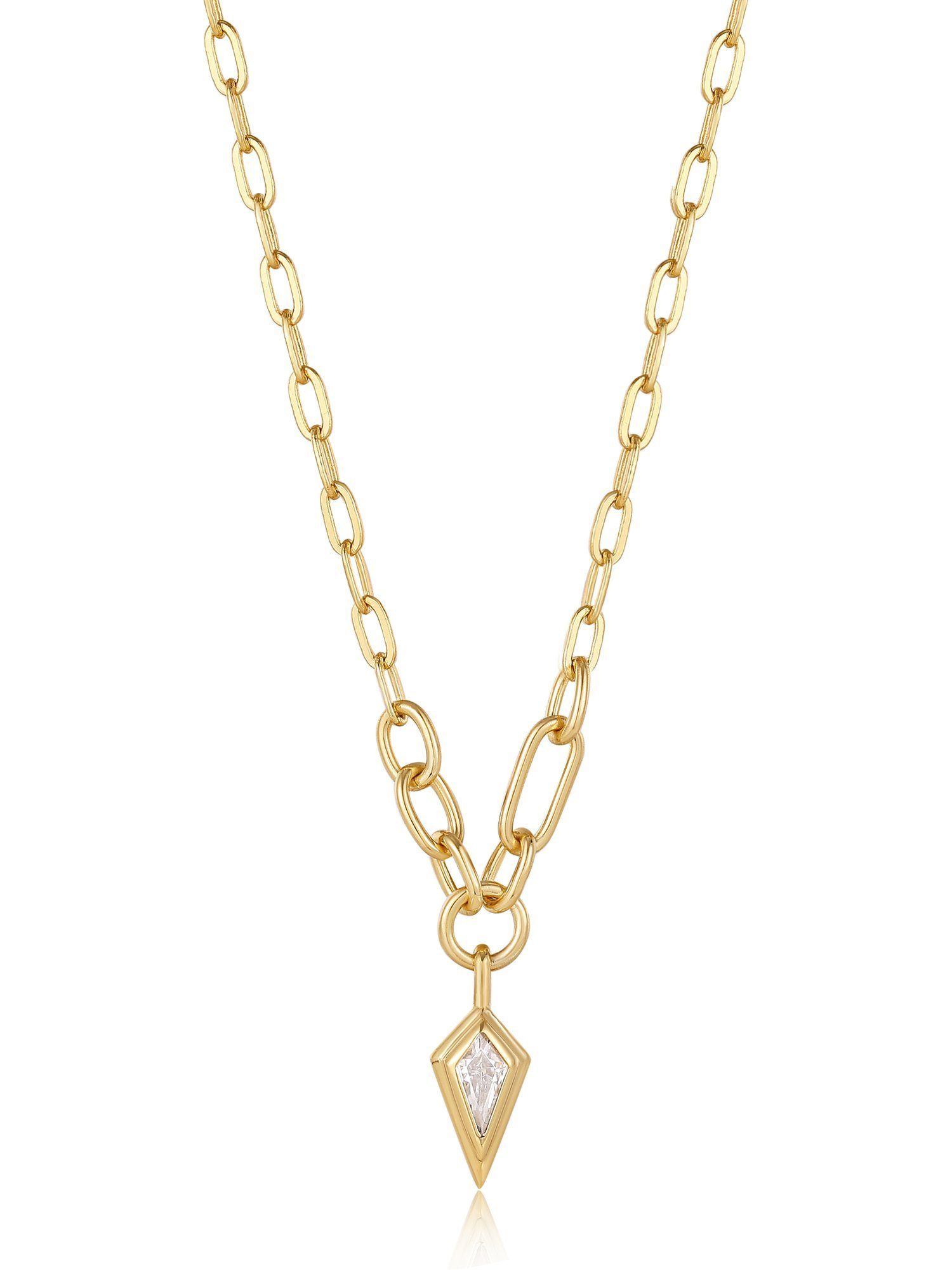 Ania Haie Collier Ania Haie Damen-Kette 925er Silber Zirkonia
