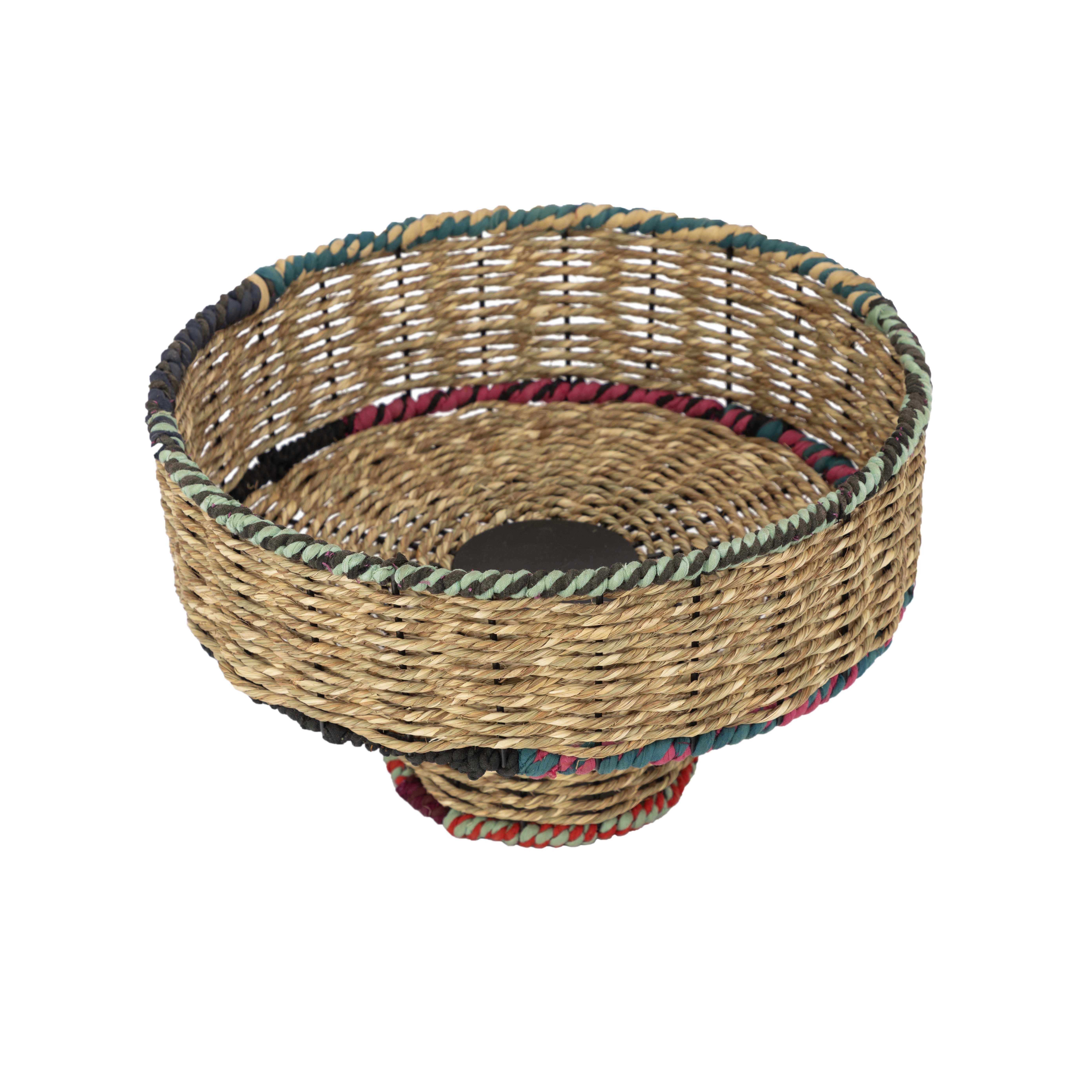 El Puente Etagere Etagere, Handmade, Messing/Textil, Fair Trade