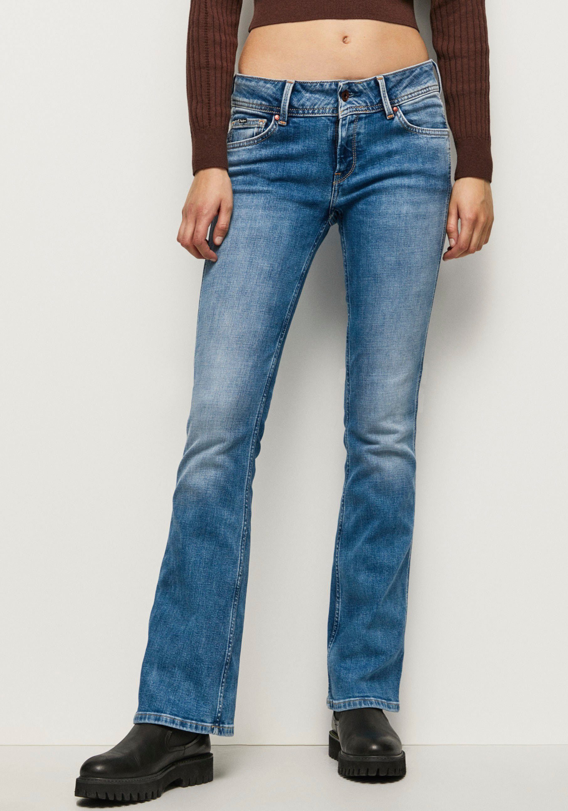Pepe Jeans Bootcut-Jeans NEW PIMLICO (1-tlg)