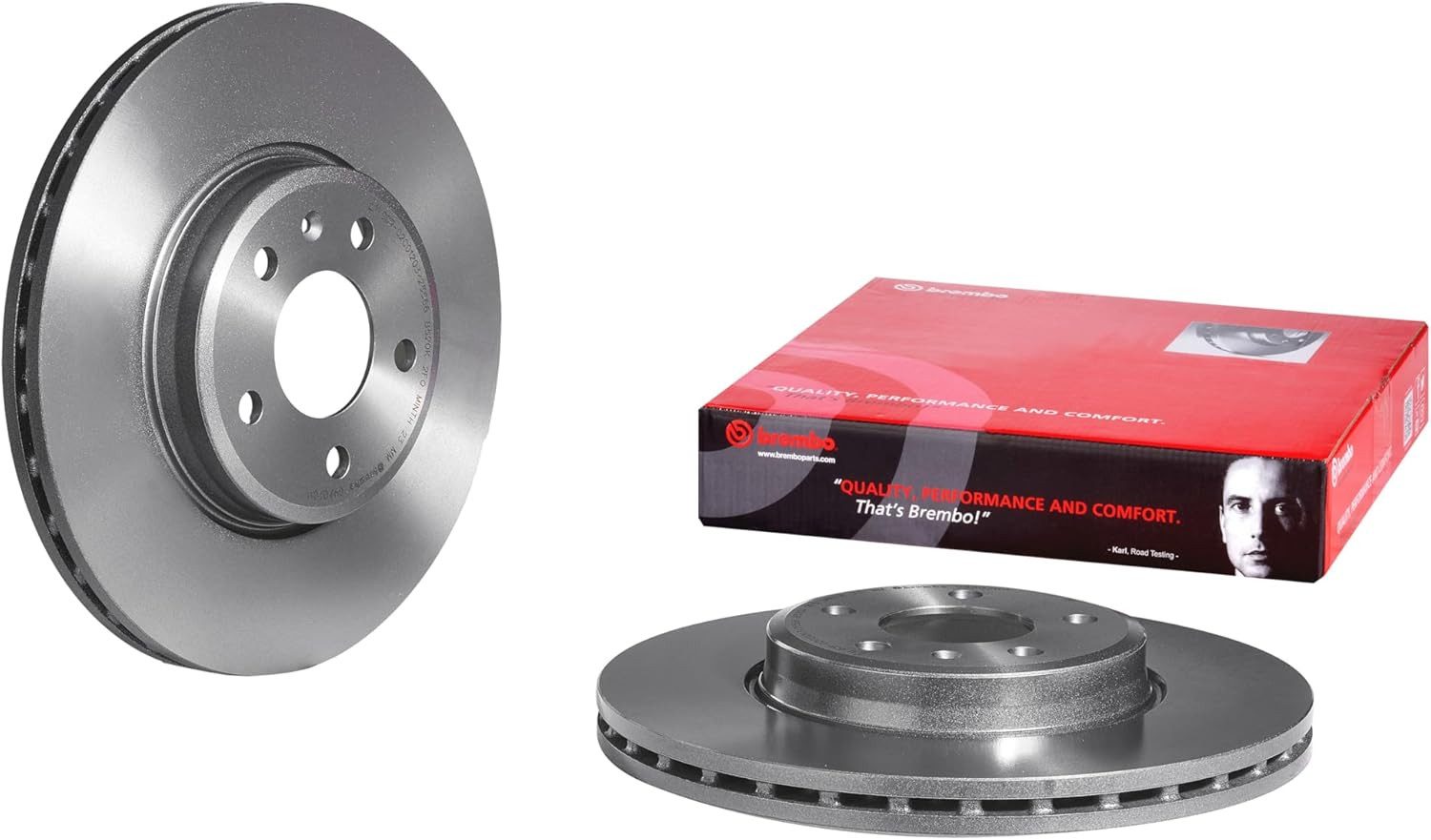 Brembo S.p.A Bremsscheibe Brembo 09.A820.11 COATED DISC LINE Bremsscheibe - 1 Stück