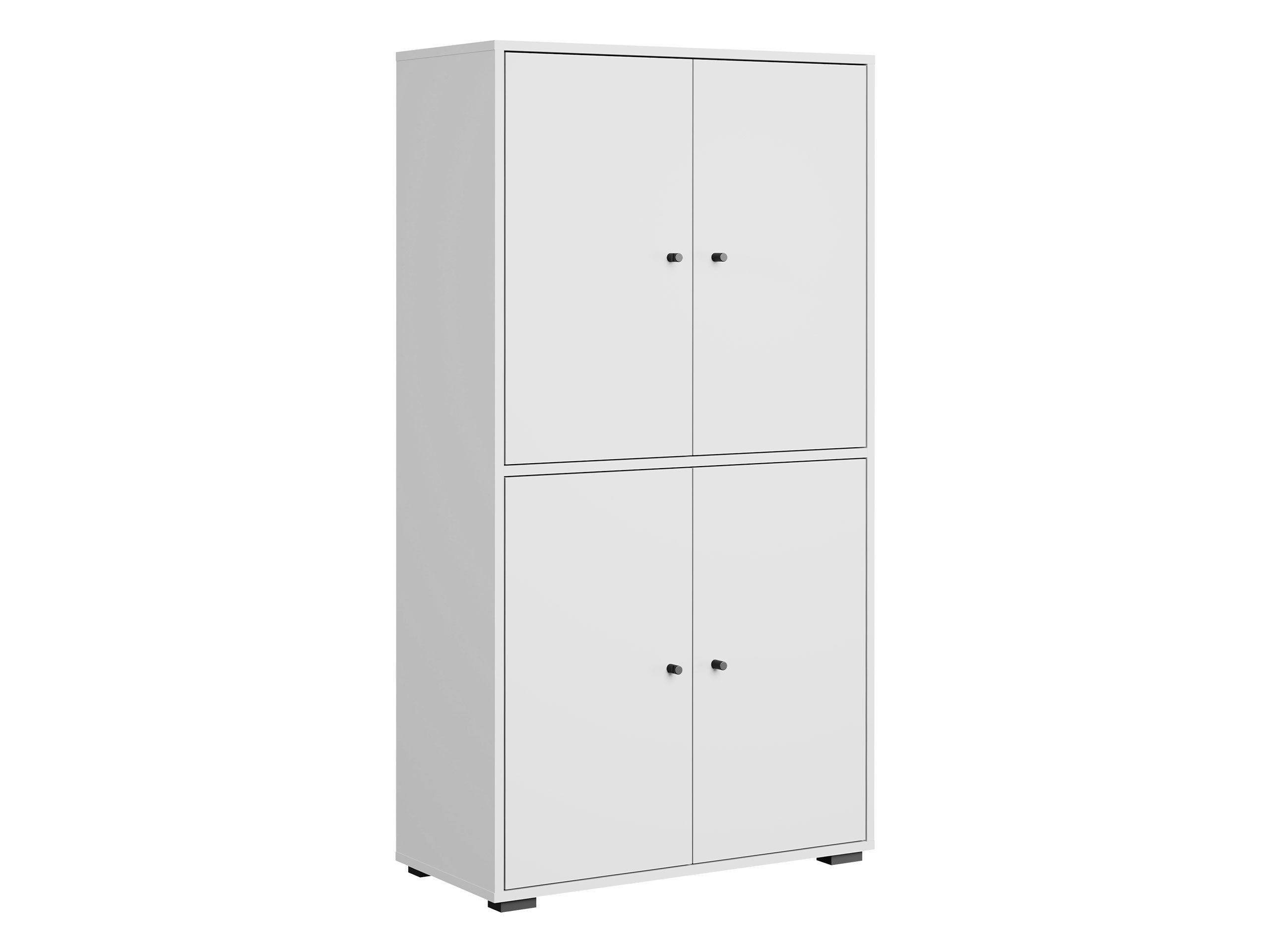 MIRJAN24 Schuhschrank Dino 020 (mit vier Drehtüren) 70x33x131 cm