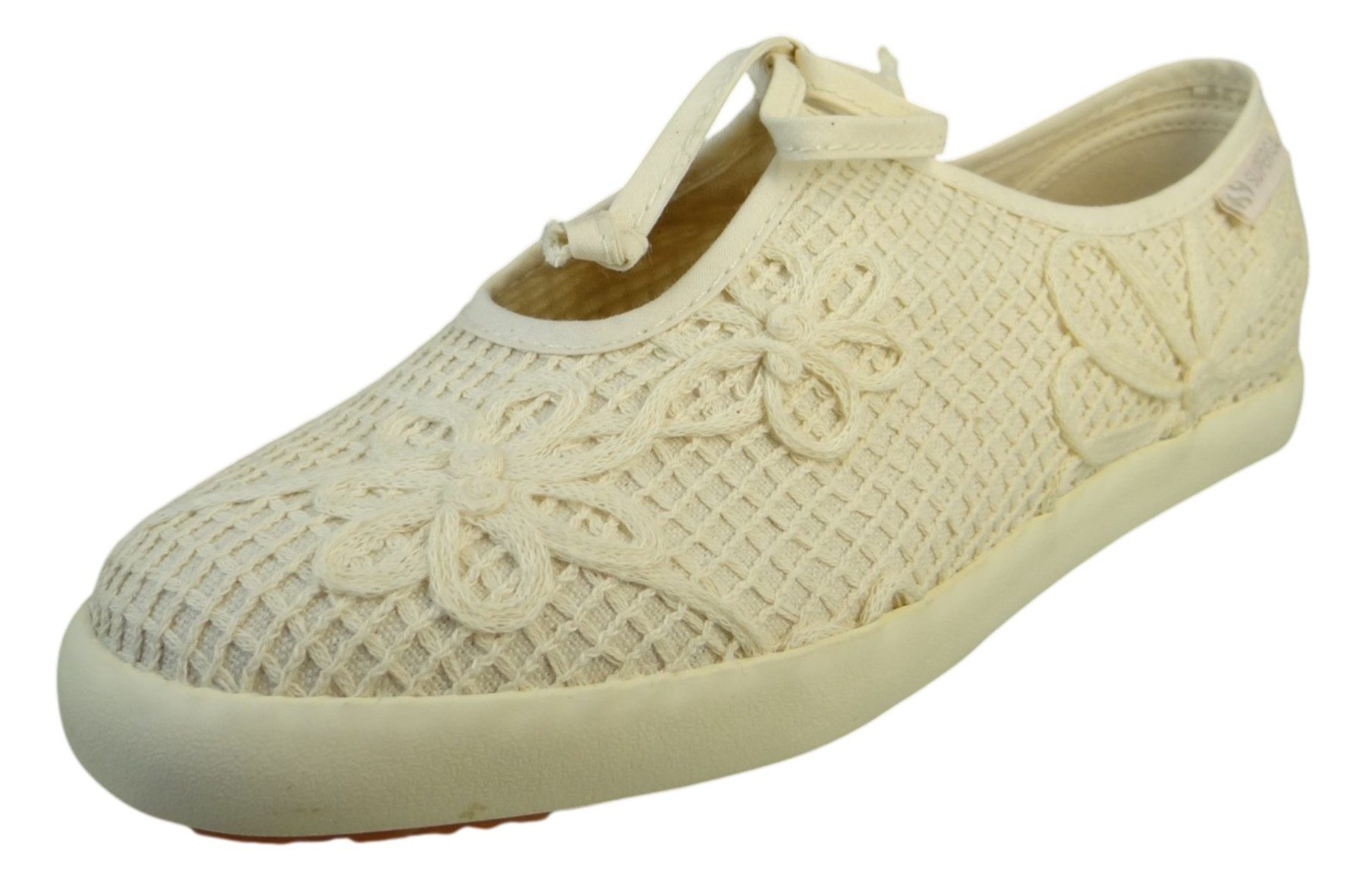 Superga S1138PW AAG Beige Raw-Off White Sandale