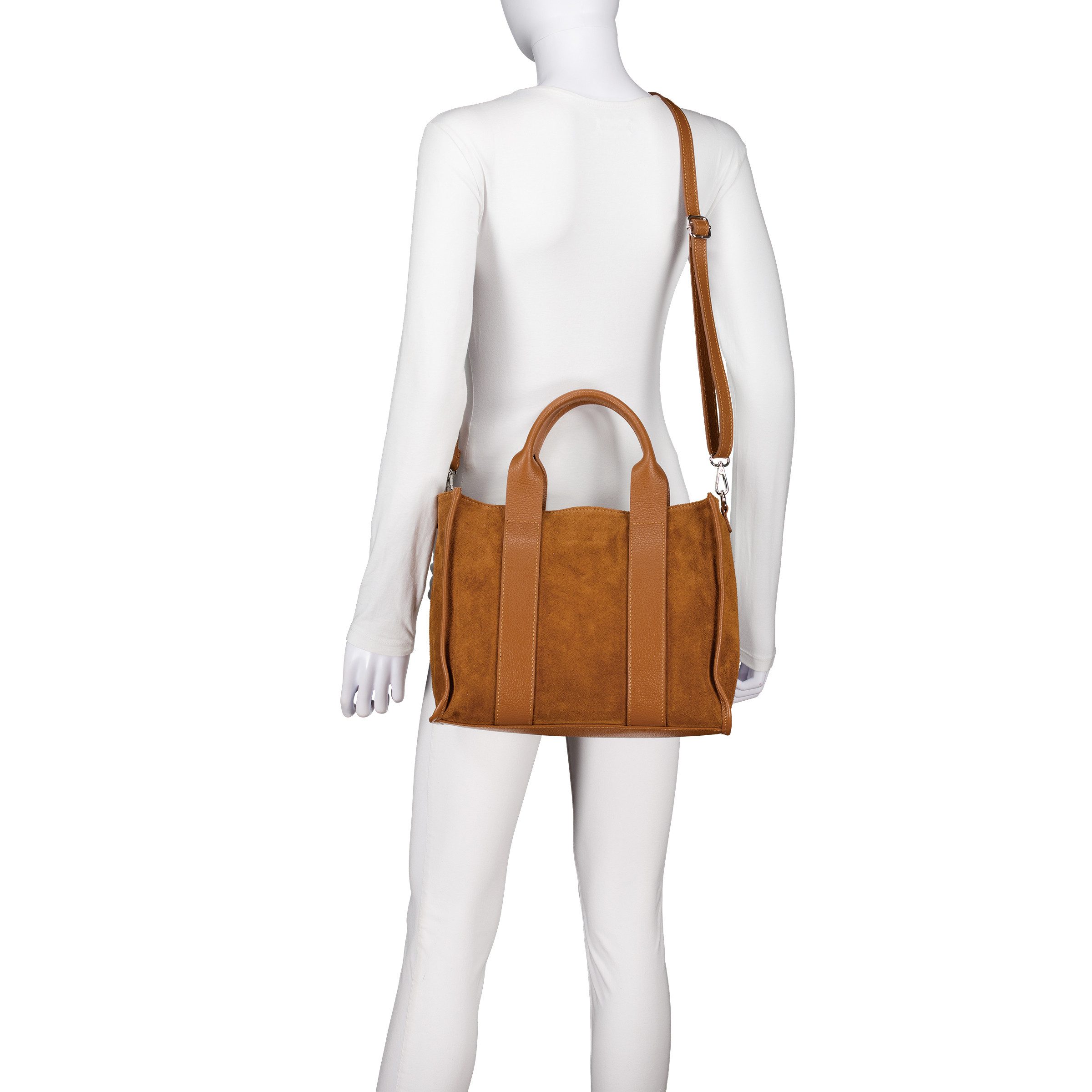 Hausfelder Manufaktur Handtasche Velours