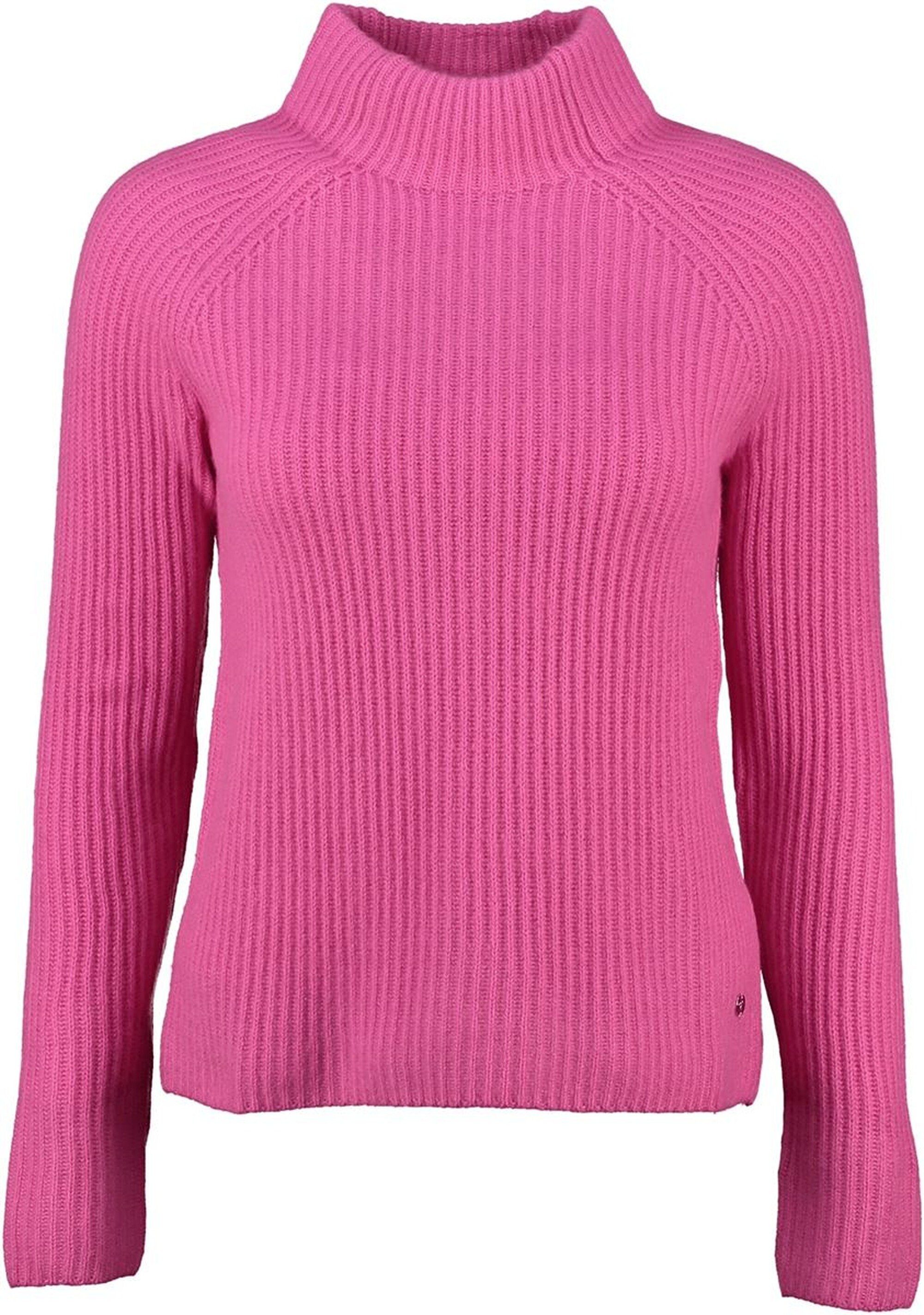 Strickpullover hochwertigem FYNCH-HATTON aus FYNCH Pullover HATTON pink Kaschmir
