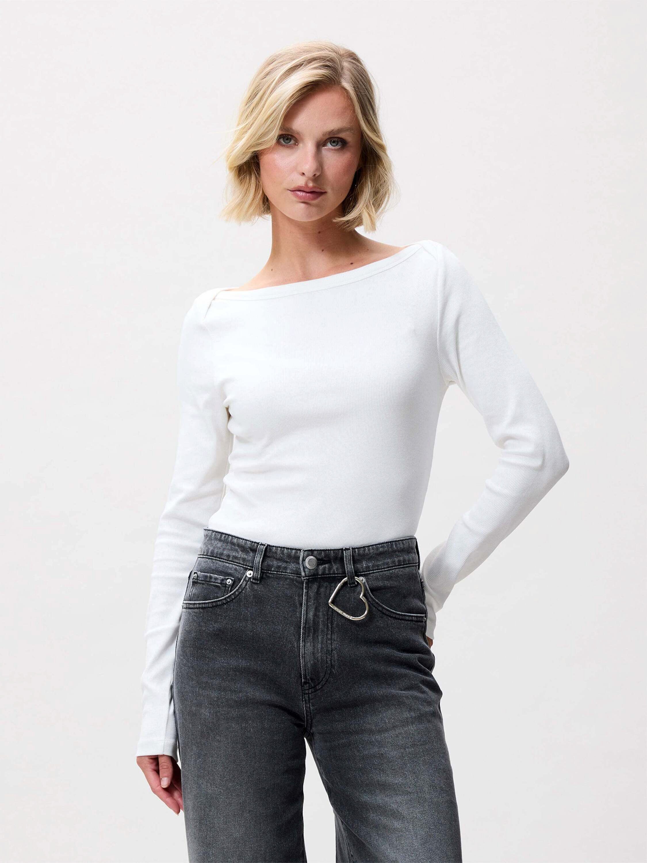 Catwalk Junkie Langarmshirt (1-tlg) Plain/ohne Details