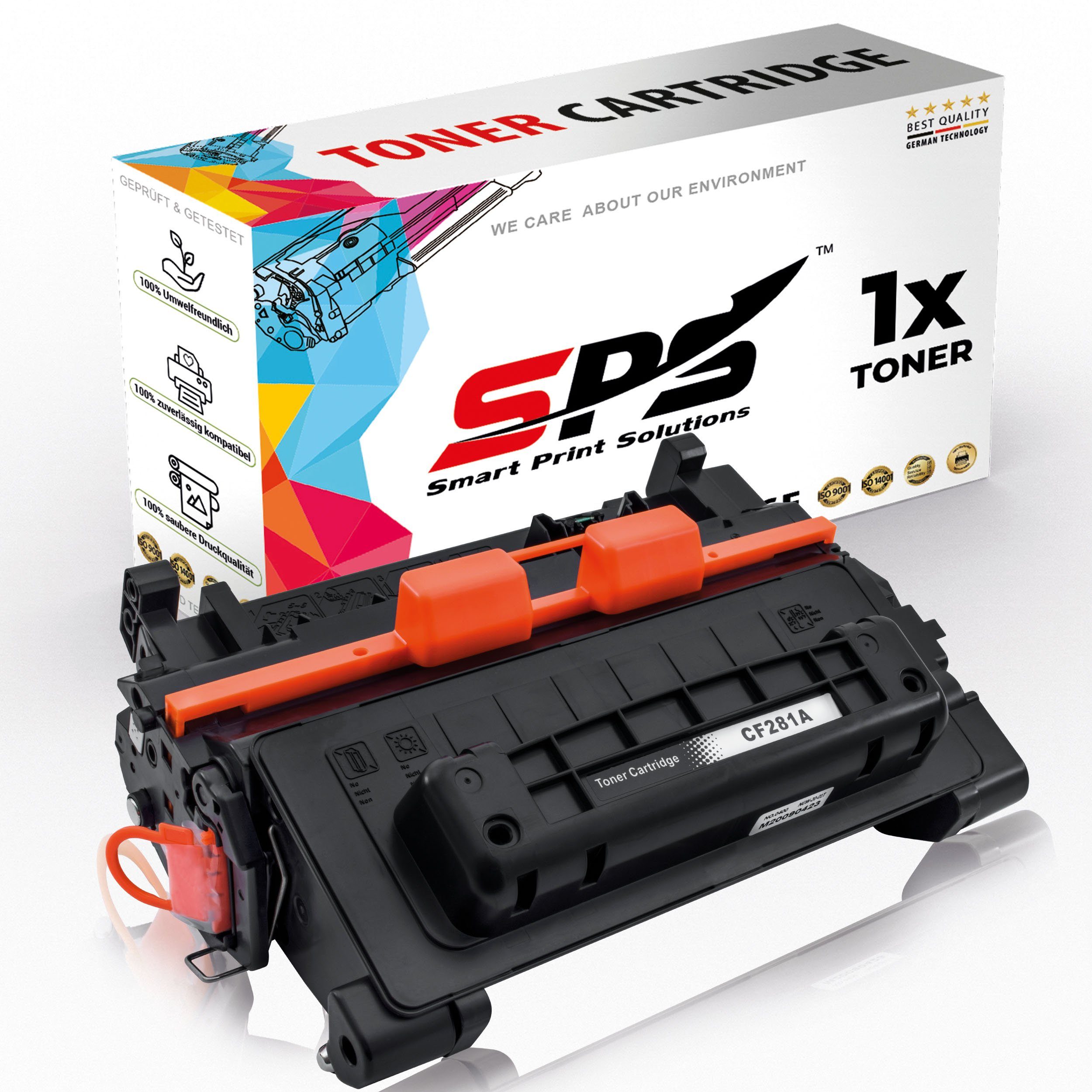 SPS Tonerkartusche Kompatibel für 605DN M Laserjet Pack) Enterprise (1er HP 81A