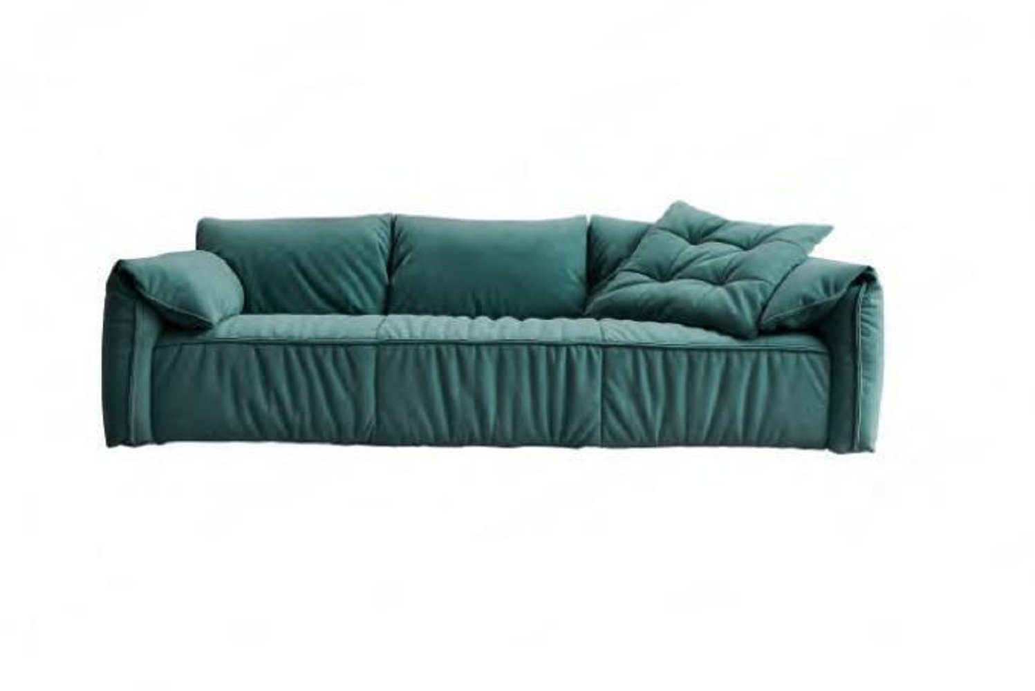 JVmoebel 3-Sitzer Dreisitzer Wohnzimmer Sofas 3-Sitzer Couch Textil Möbel Stoff, 1 Teile, Made in Europa