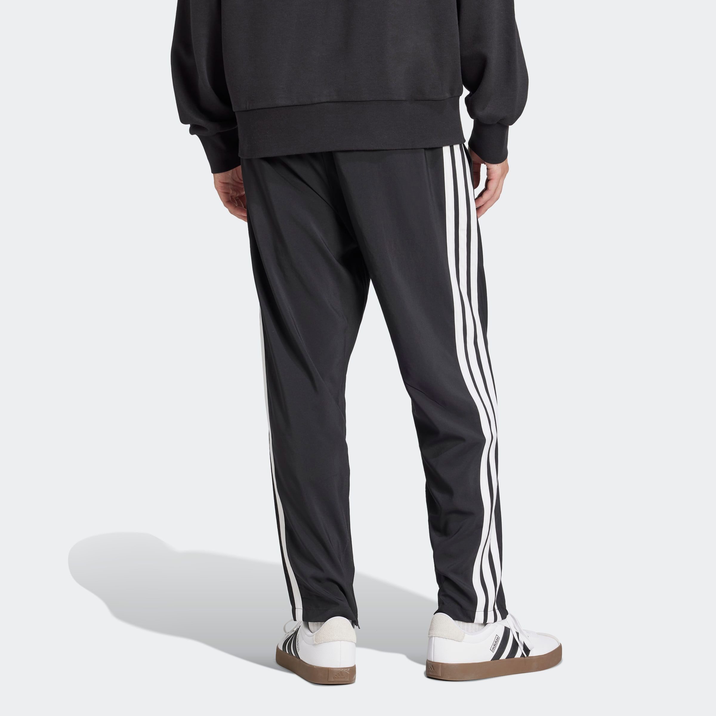 adidas Sportswear Sporthose ESSENTIALS 3-STREIFEN STANFORD OPEN HEM für vielseitige Aktivitäten, weiches Material, mit Kordelverschluss