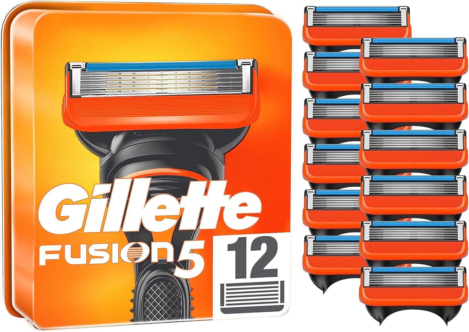 Gillette Rasierklingen, 12-tlg.