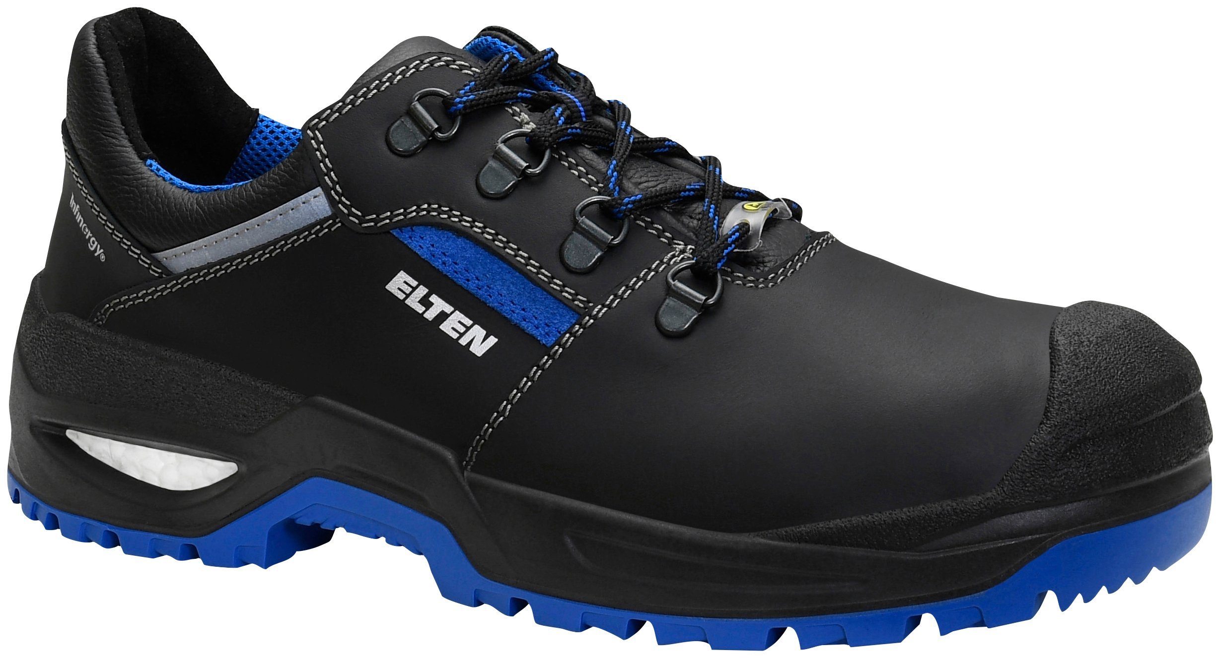 black-blue Elten LEONARDO S3 Sicherheitsschuh ESD Low XXSG