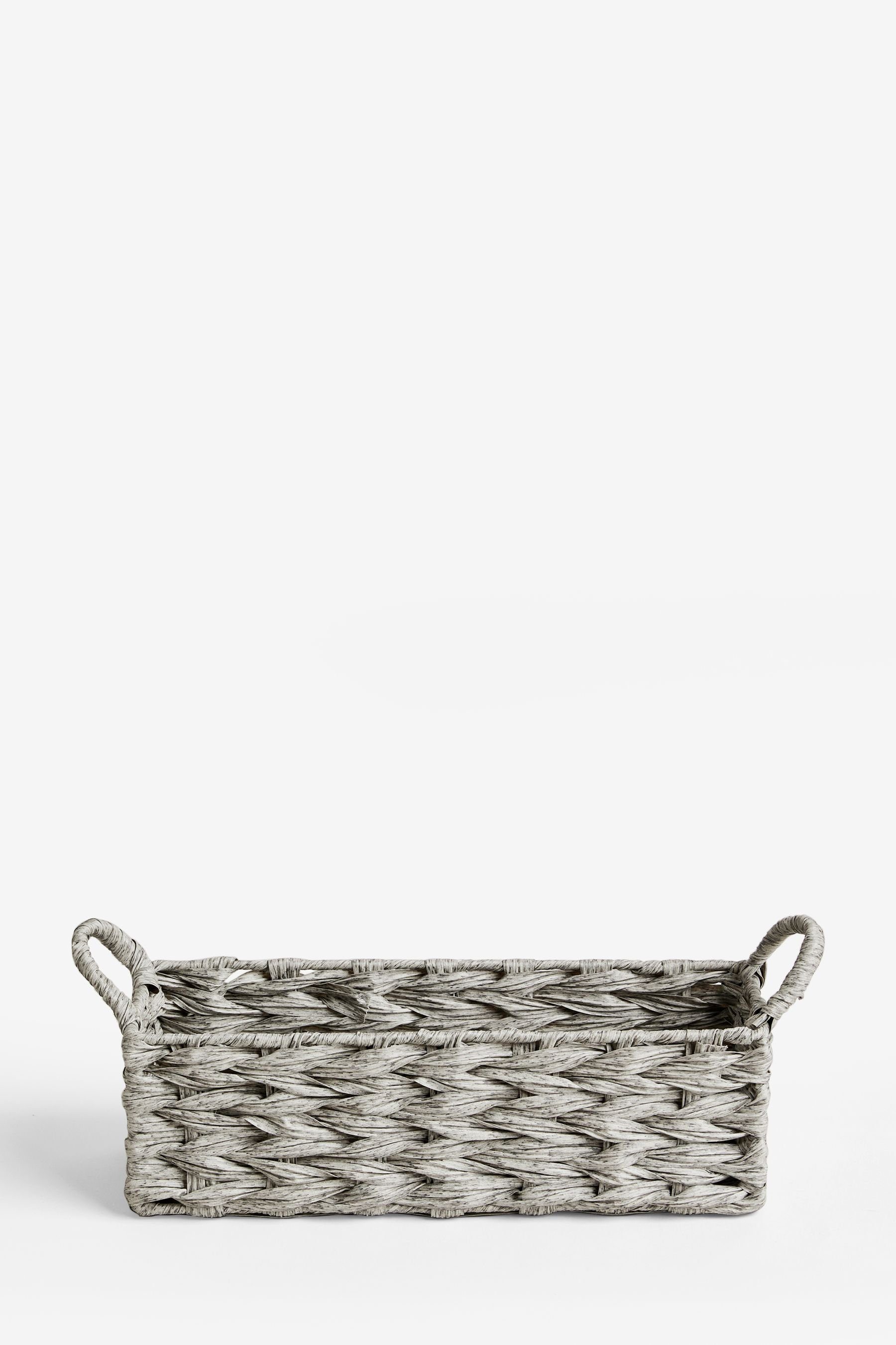 Next Aufbewahrungskorb Schmaler Aufbewahrungskorb aus Kunststoffgeflecht (1 St)