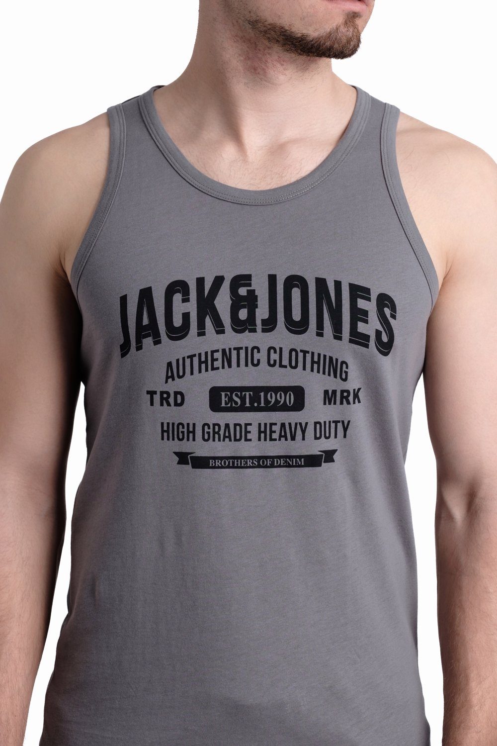 Jack & Jones Tanktop in Unifarbe – Bild 5 von 5