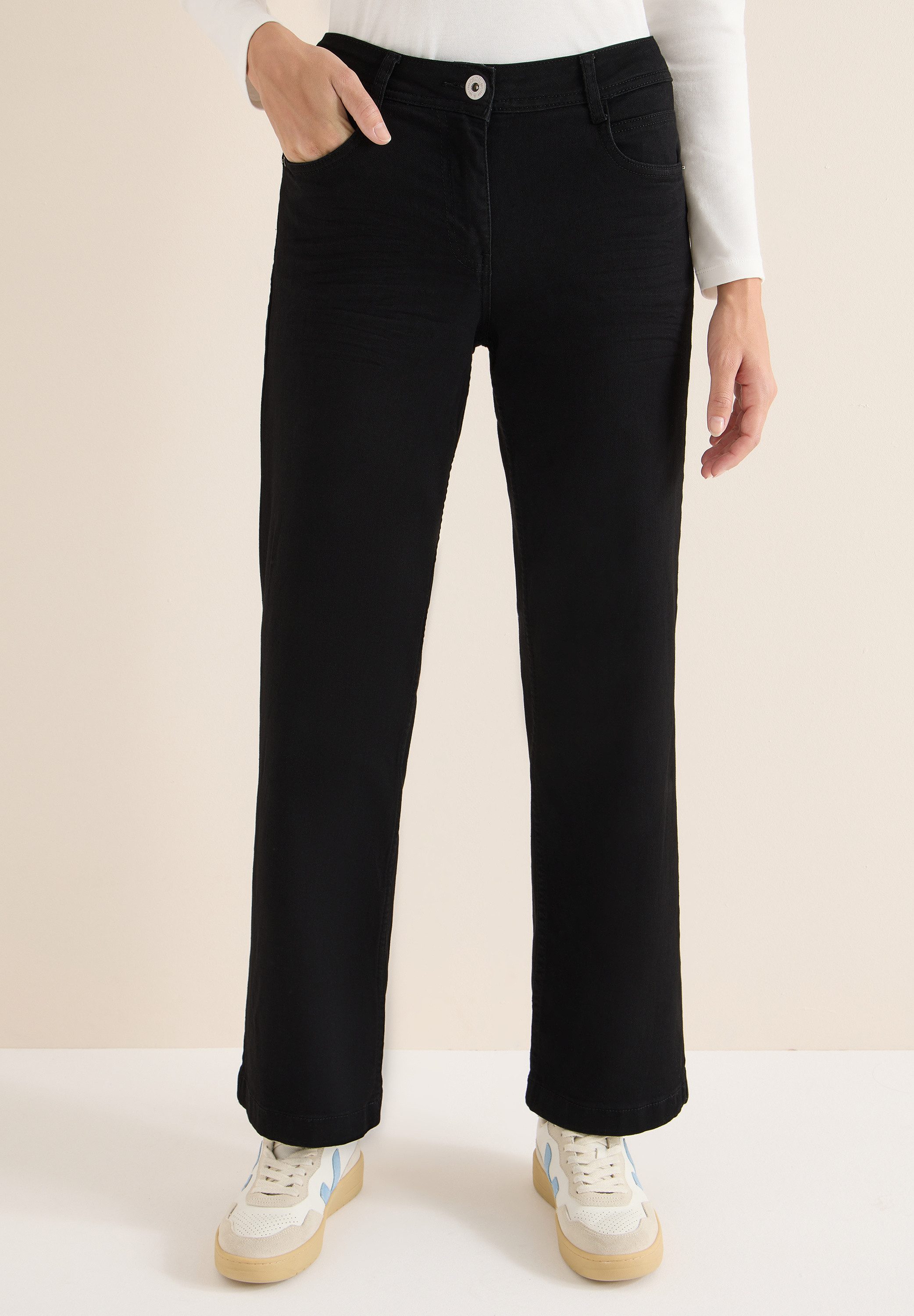 CECIL Loose-fit-Jeans 5-Pocket-Style