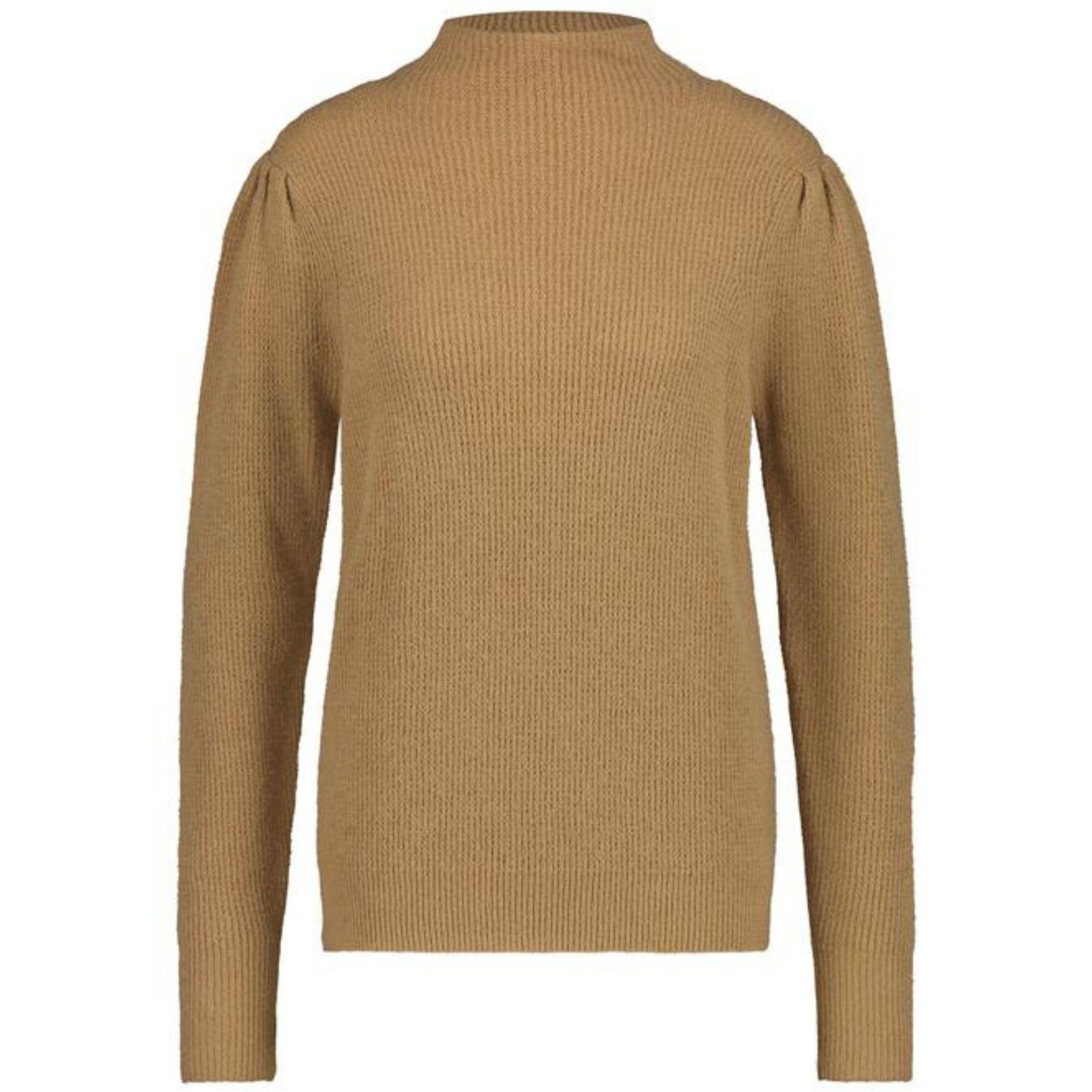 Nukus Stehkragenpullover Lana Pullover mit Turtleneck, Rippstrickkanten und Kaschmir (1-tlg)