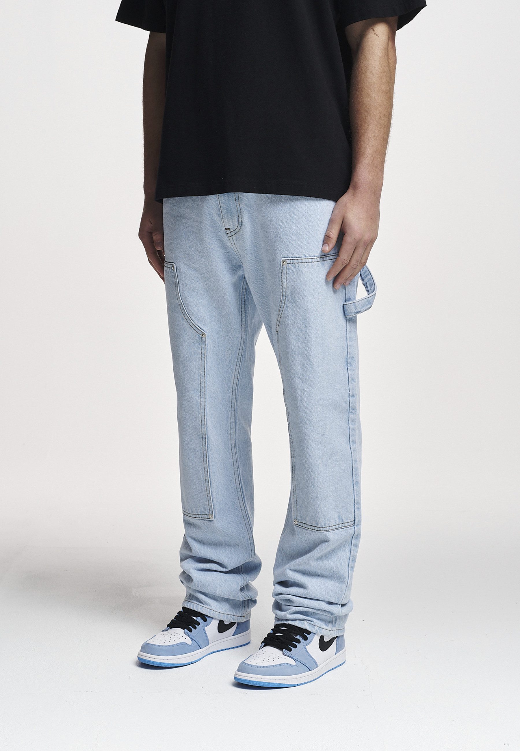 2Y Studios Bequeme Jeans 2Y Studios 2Y Haldor Carpenter Straight Jeans