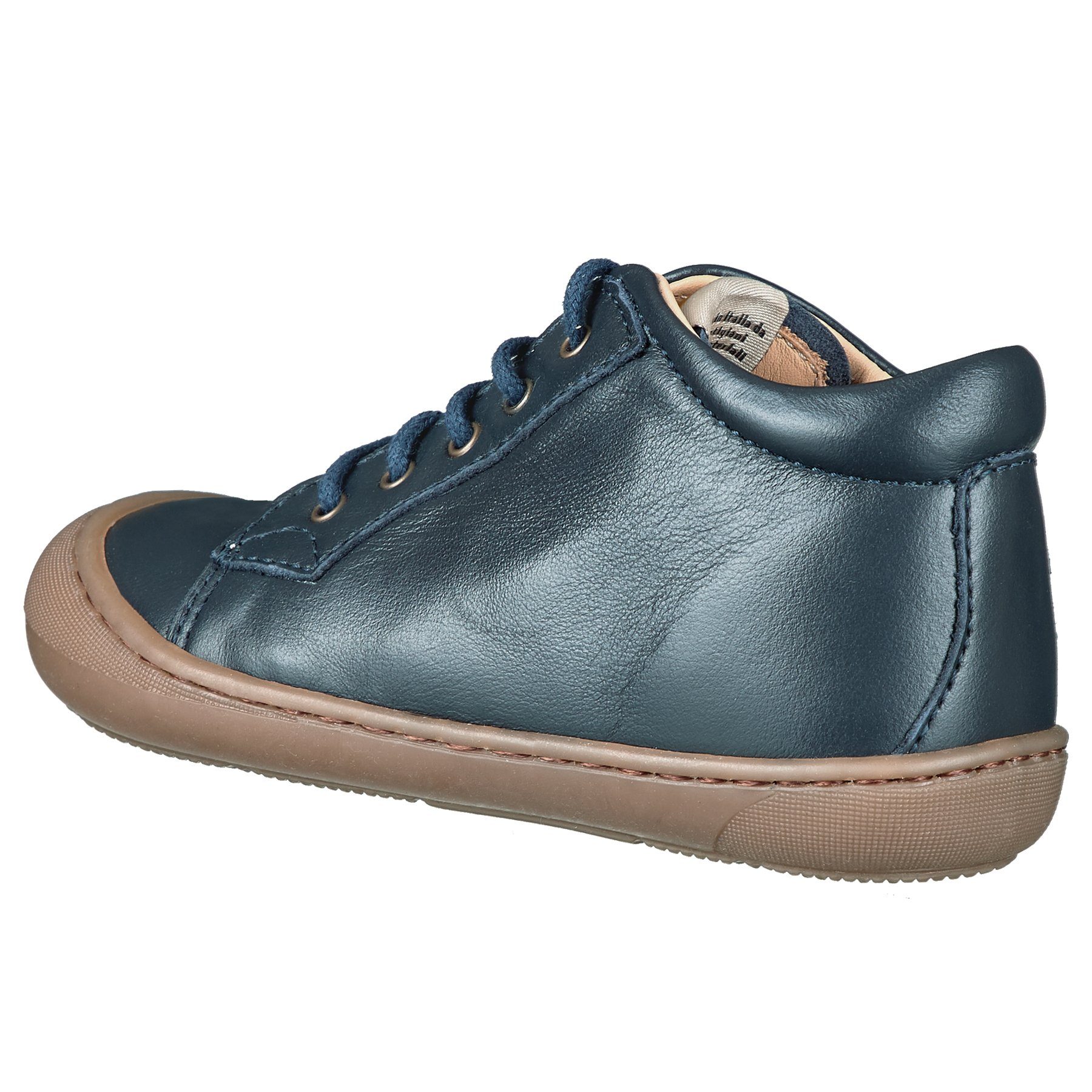 Ocra Ocra Halbschuh Lauflernschuh 070 Leder pflanz. geg. Blau Lauflernschuh