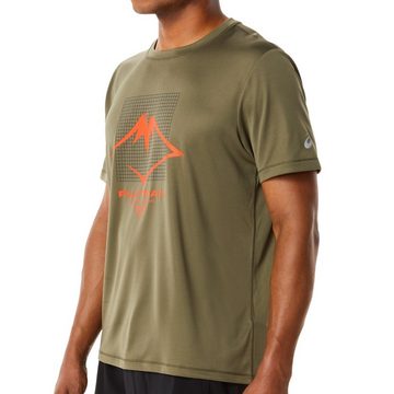 Asics Asics Fujitrail Logo SS Top Herren T-Shirt Mantle Green Outdoorschuh