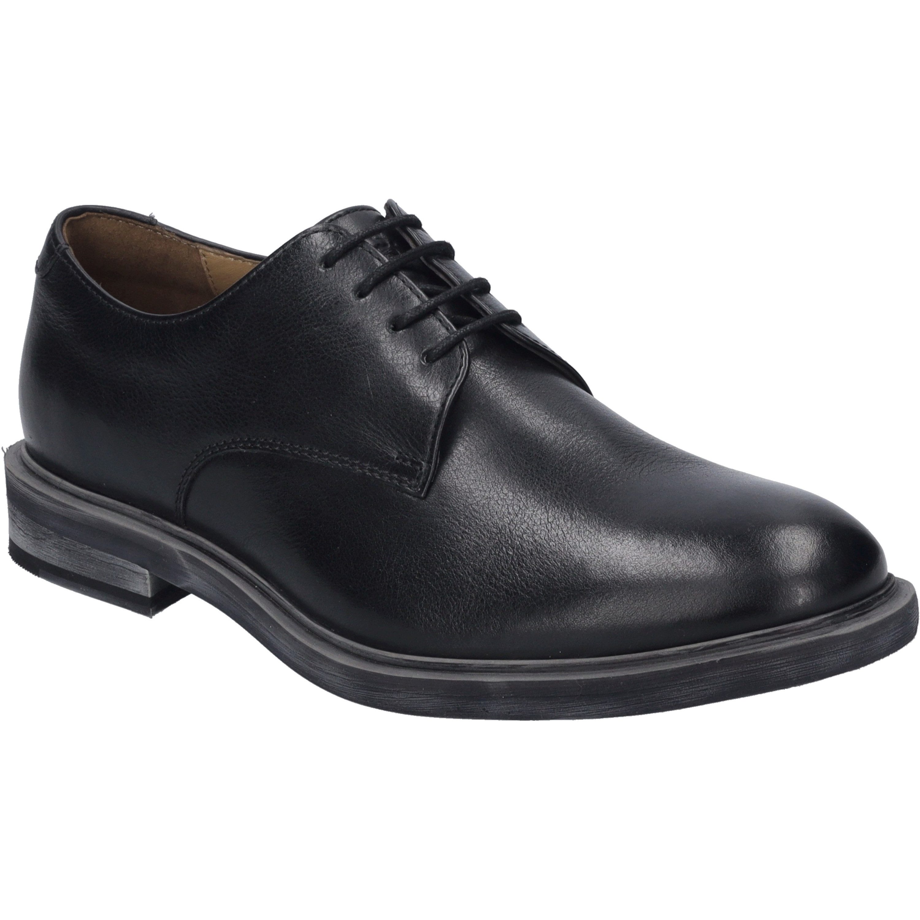 Bradley 01, schwarz Schnürschuh
