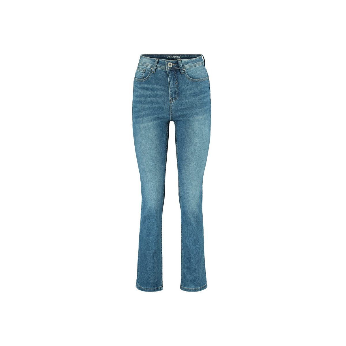 ZABAIONE 5-Pocket-Jeans mittel-blau (1-tlg)
