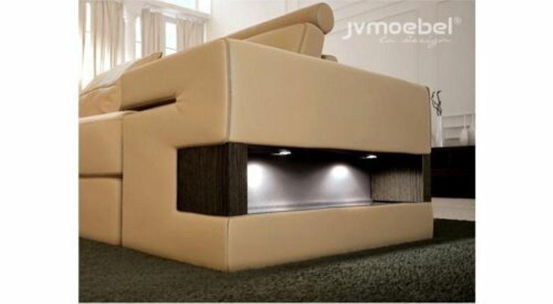 Ecke Sitze gepolsterte Moderne Couch Set Sofa JVmoebel Ecksofa, L-Form Wohnlandschaft