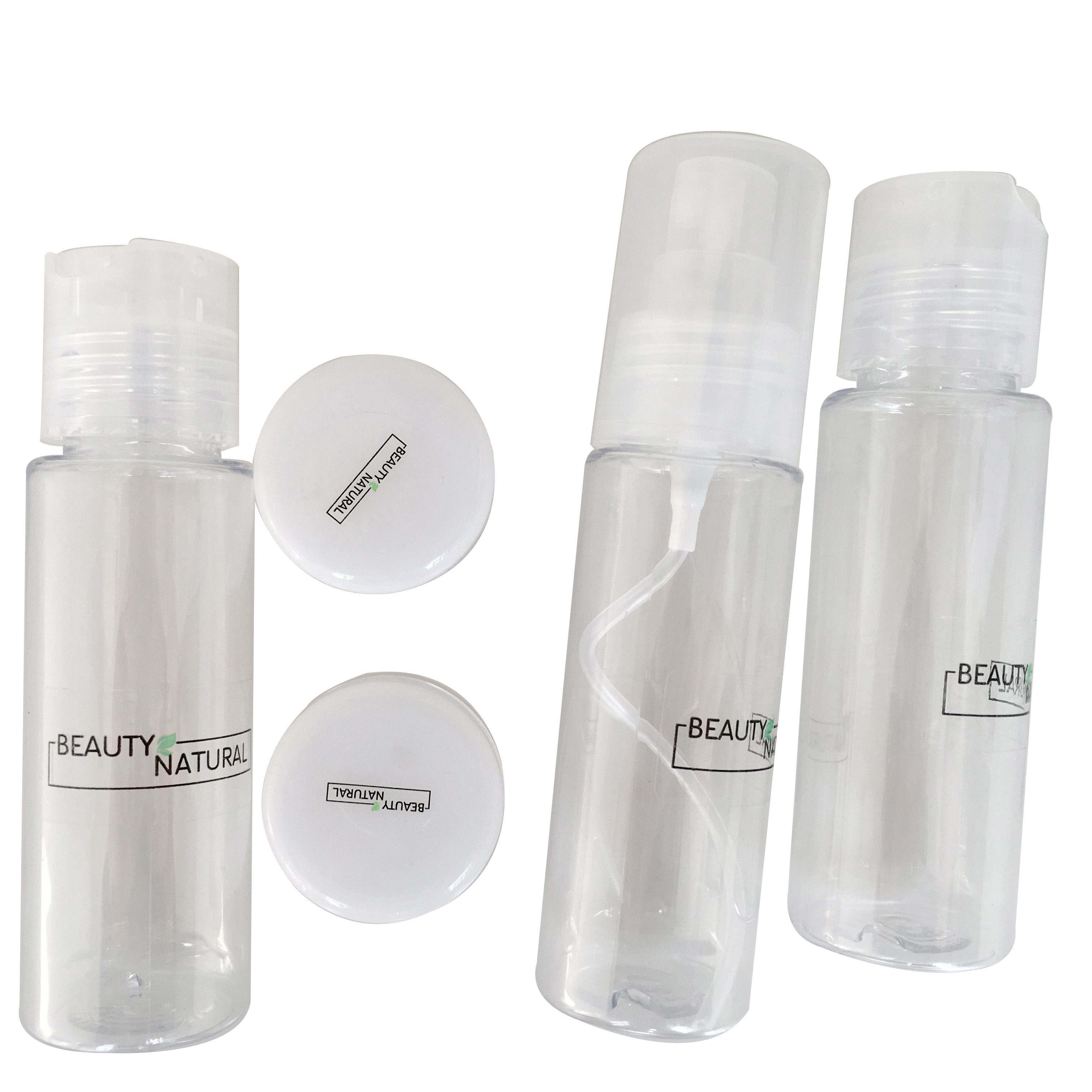 BeautyNatural Kosmetiktasche Kosmetiktasche Kulturbeutel transparent Handge günstig online kaufen