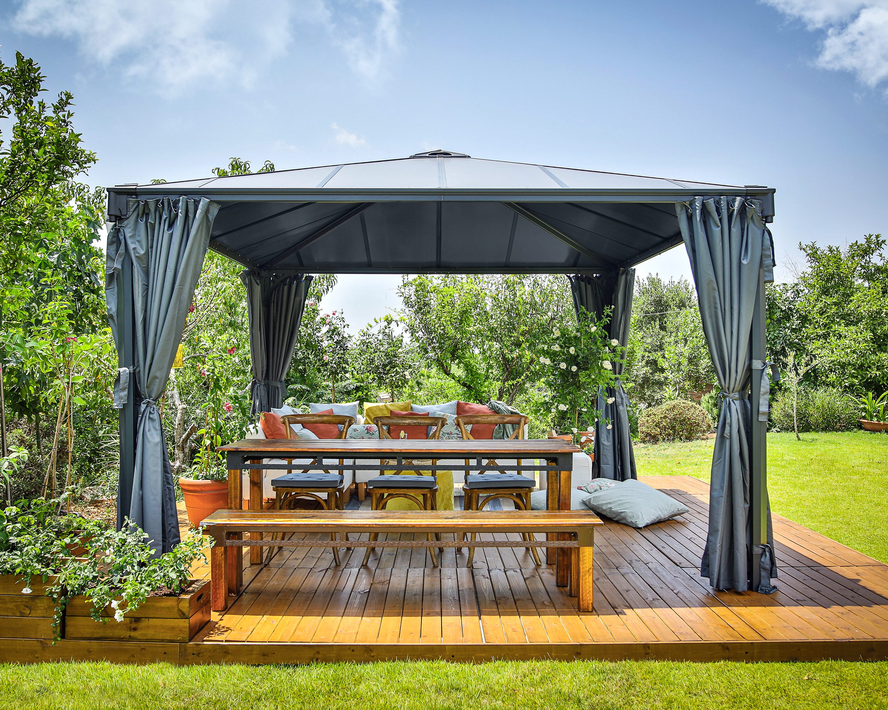 Palram - Canopia Pavillon Palermo 3600, günstig online kaufen