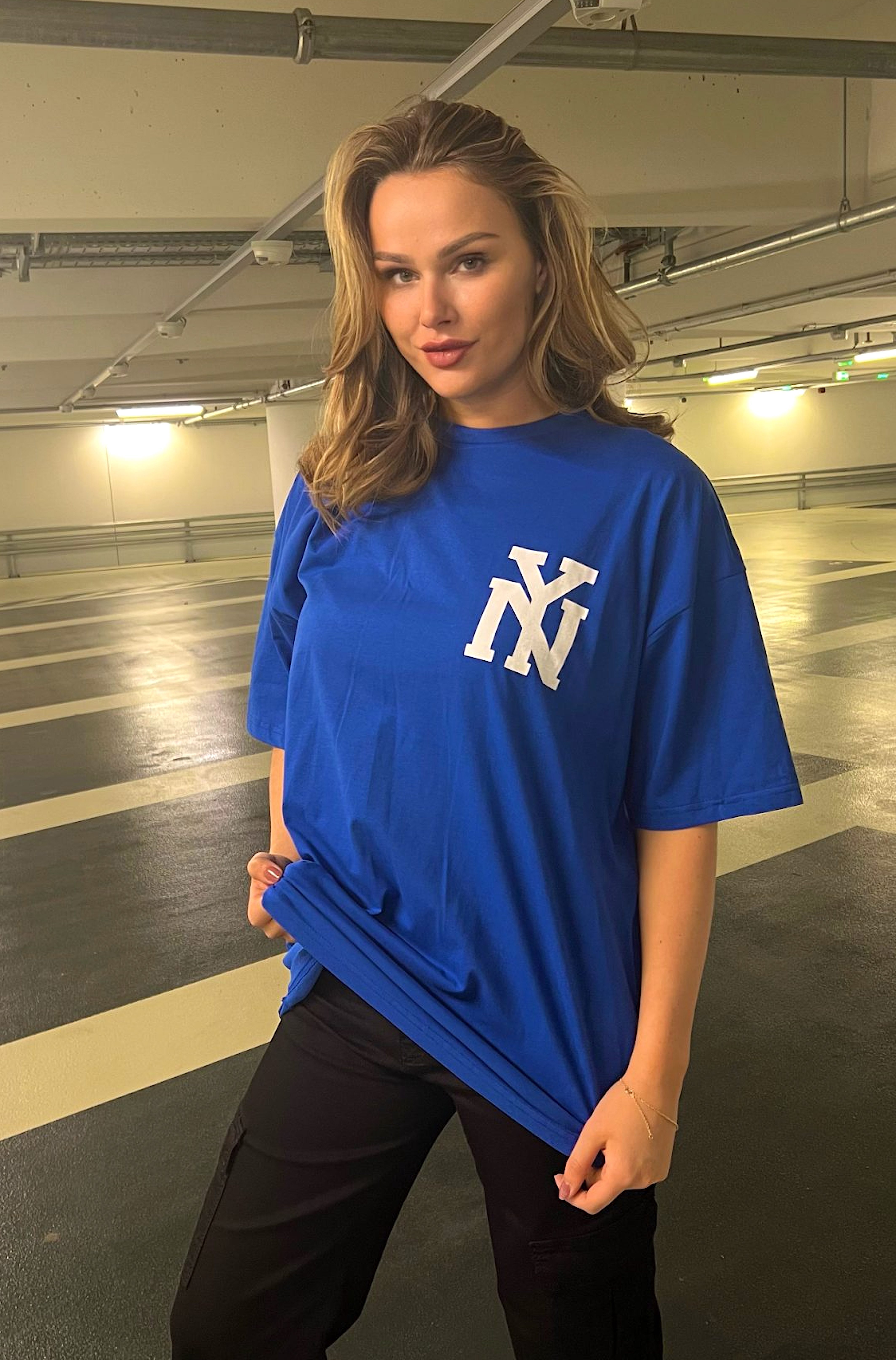 Worldclassca Print-Shirt Worldclassca Oversized NY NEW günstig online kaufen