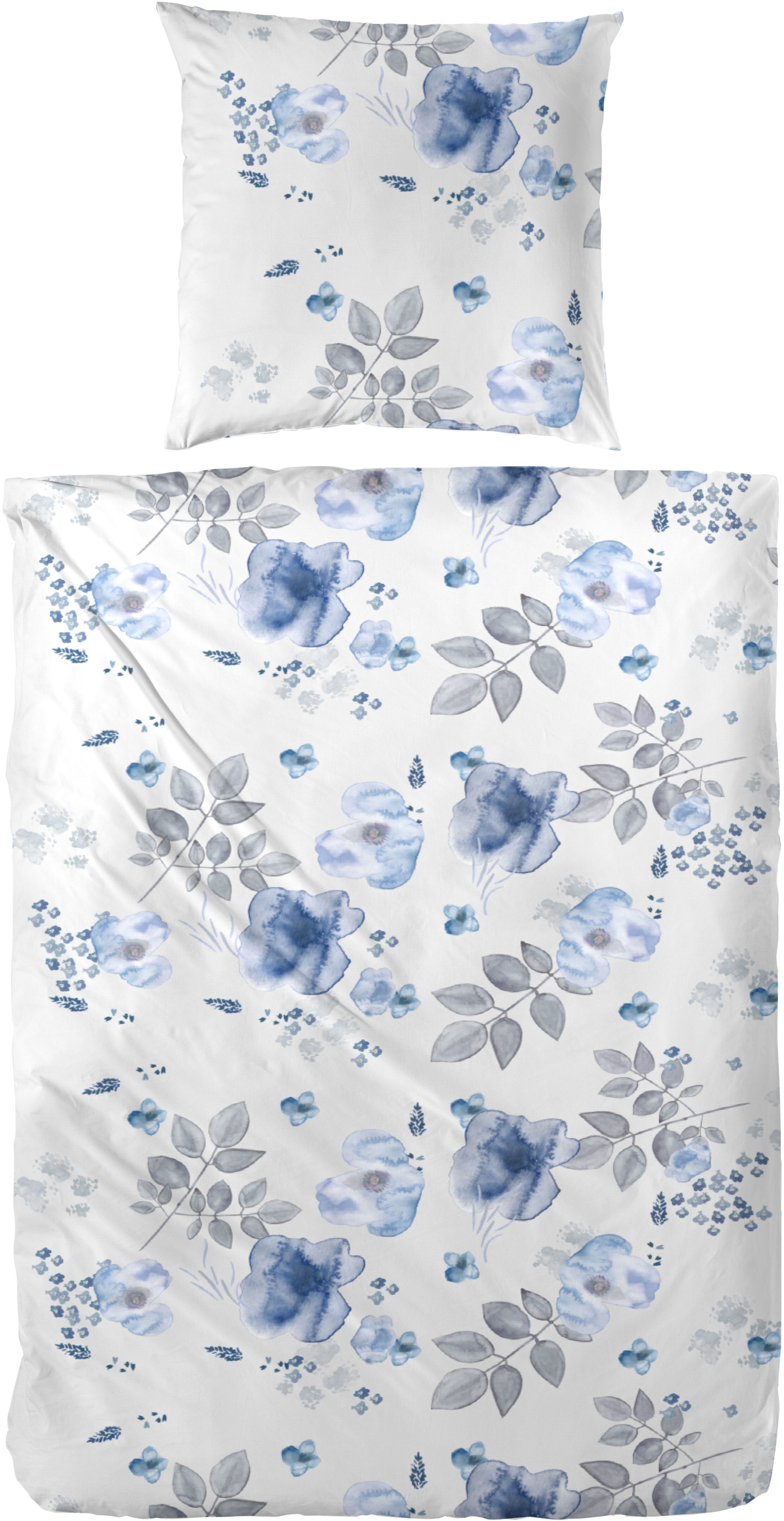Primera Bettwäsche Biber Bettwäsche "Flowerful", Biber, günstig online kaufen