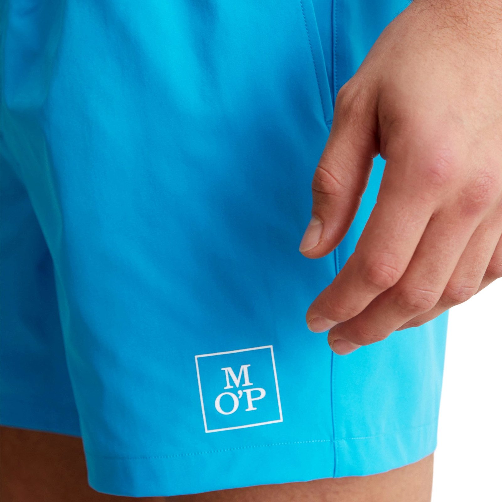 Marc O'Polo Badehose Woven Swim Shorts mit Markenlogo