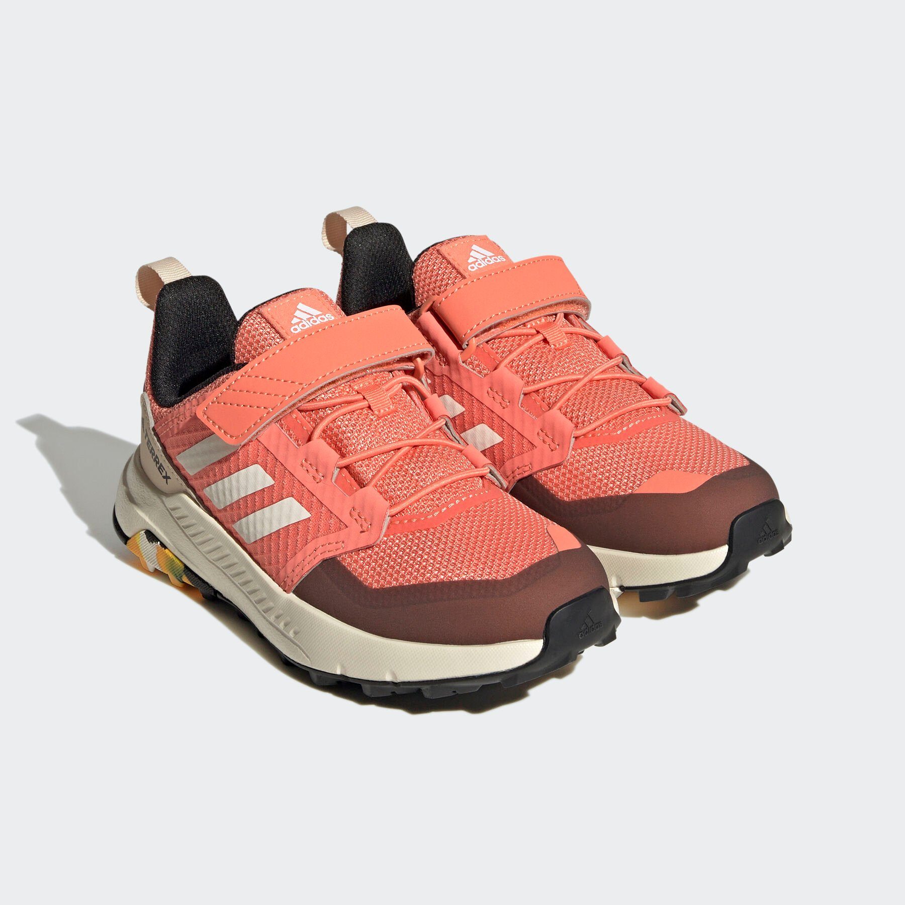 adidas TERREX TERREX TRAILMAKER Wanderschuh Coral Fusion / Wonder White / Solar Gold