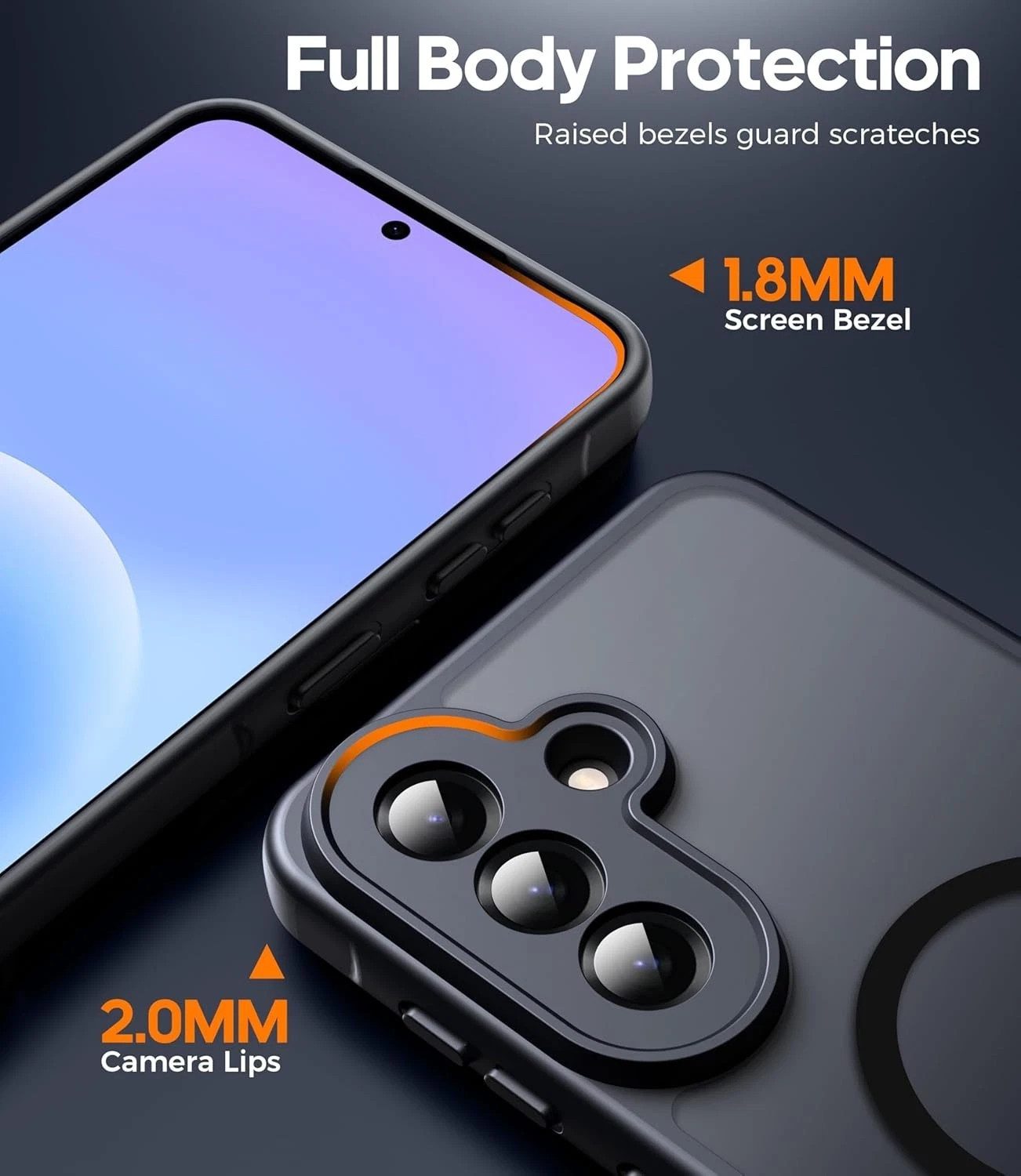 MSM Protech Handyhülle Hülle + 2X Schutzglas für Samsung Galaxy A57 5G Panzerfolie Full 9H – Bild 3 von 5