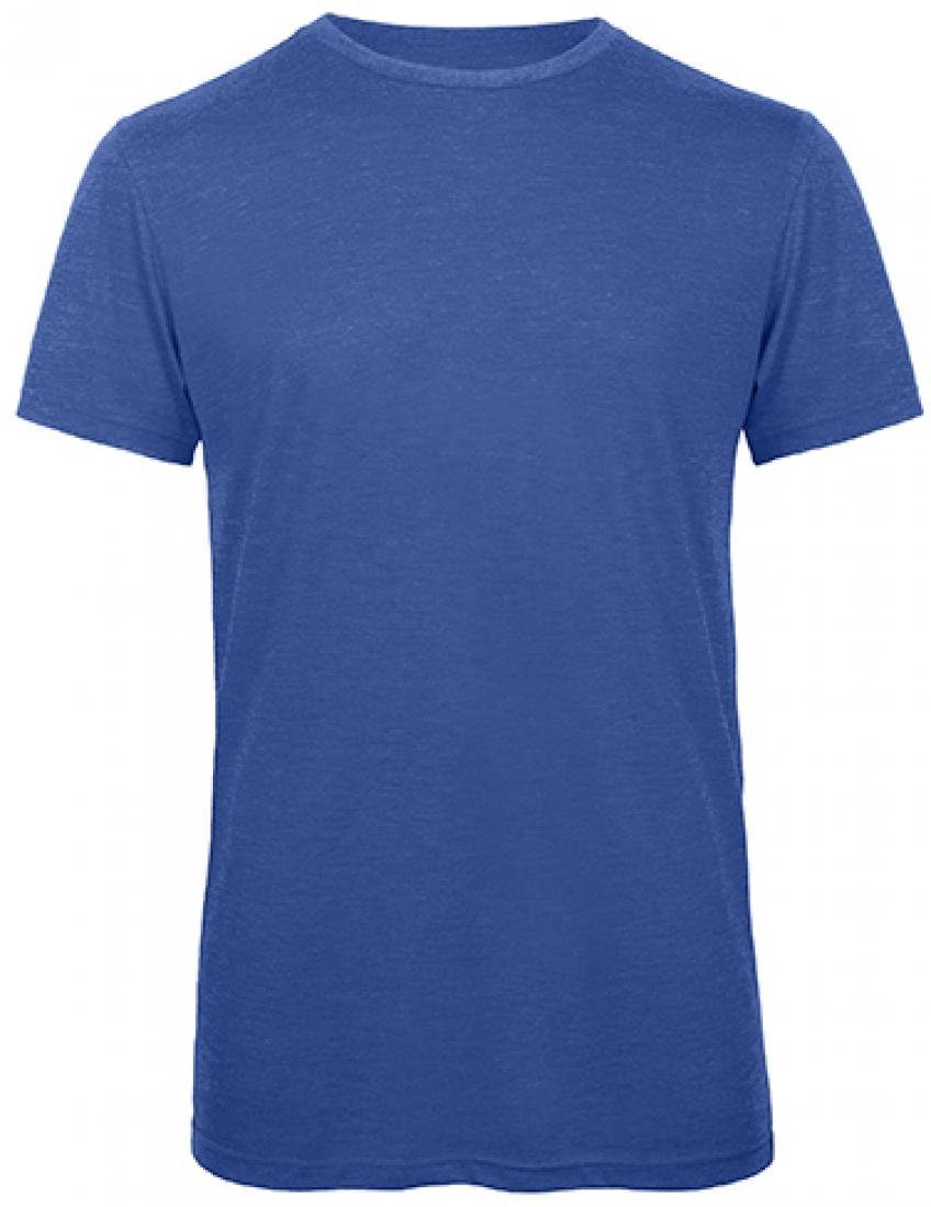 B&C Rundhalsshirt Herren Triblend T-Shirt /langlebig, flexibel und faltenfrei