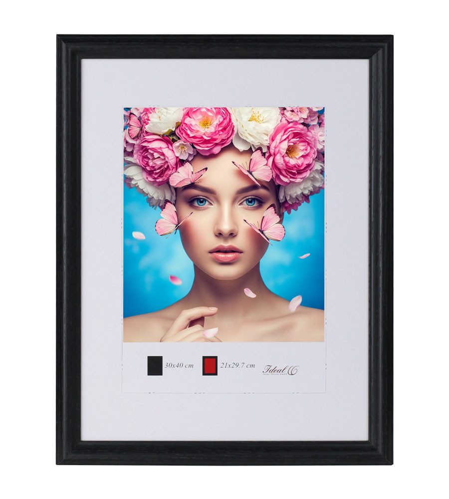 IDEAL TREND Bilderrahmen Holzrahmen mit Kunststoffglas Bilderrahmen MDF-Rah günstig online kaufen