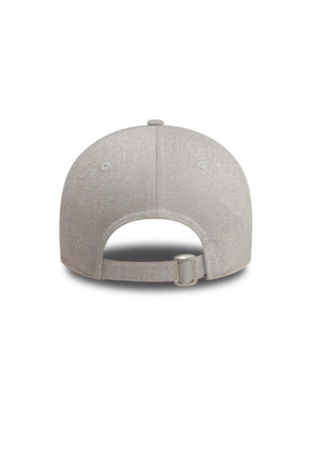 New Era Baseball Cap New York Yankees MLB Womens Glitter Grau 9Forty Verstellbare Damen Cap (1-St)