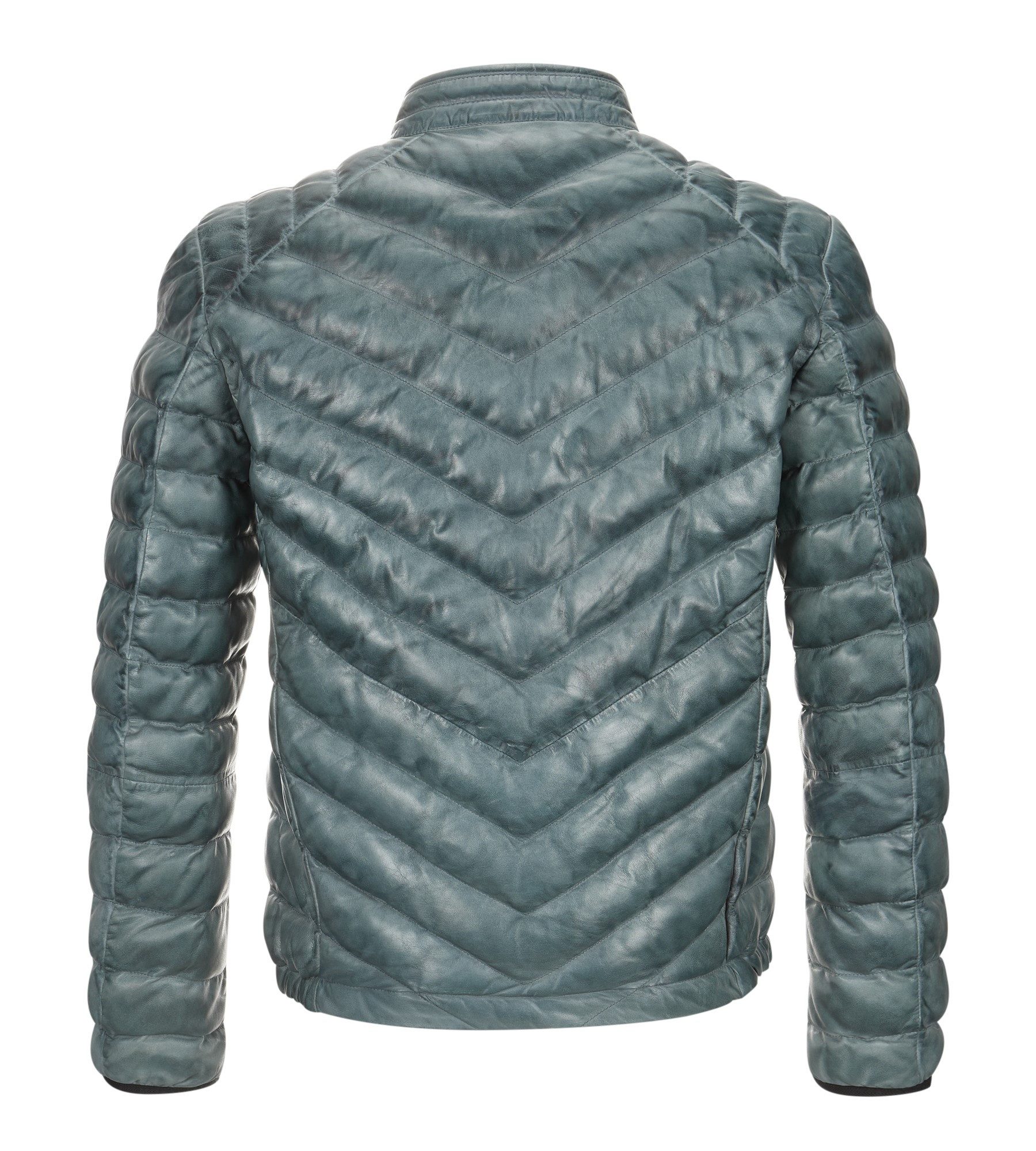 Milestone Lederjacke MSIseo leichte 4 Season Steppjacke aus Lammleder