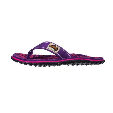 Gumbies Original Kids in Purple Hibiscus T-Strap-Zehentrenner aus recycelten Materialien »in farbenfrohen Designs«