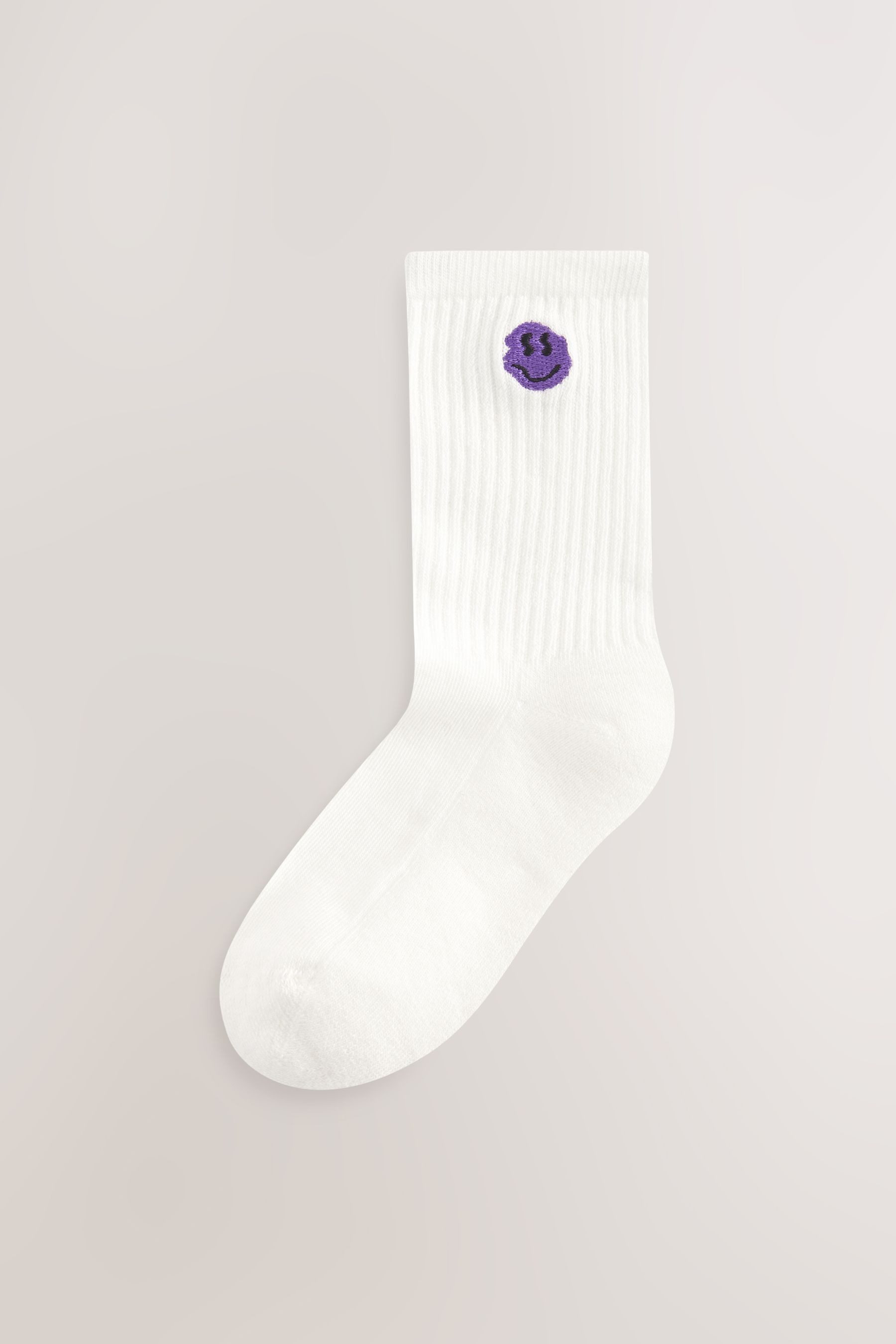 Next Kurzsocken Gerippte Sportsocken im 5er-Pack mit Fußbett (5-Paar) – Bild 3 von 5