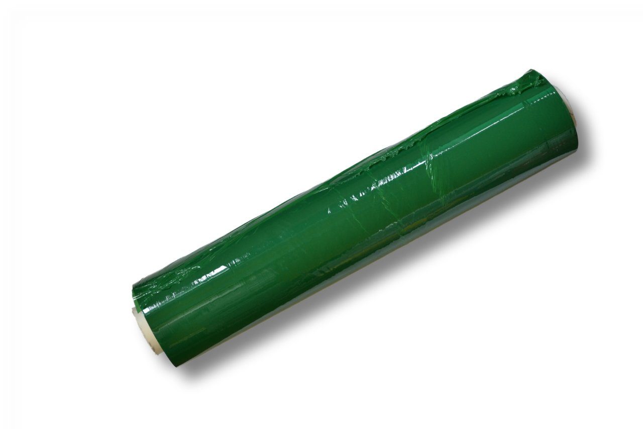 DM-Folien Baufolie Stretchfolie / 500mm x 300m / 23my / Farbe: grün