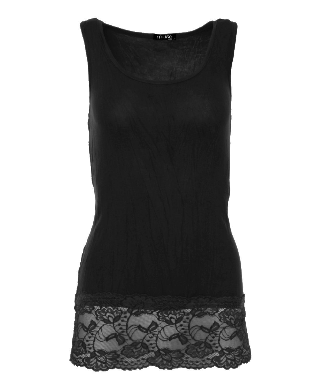 Muse Spitzentop Trägertop mit Spitzensaum 0518 günstig online kaufen