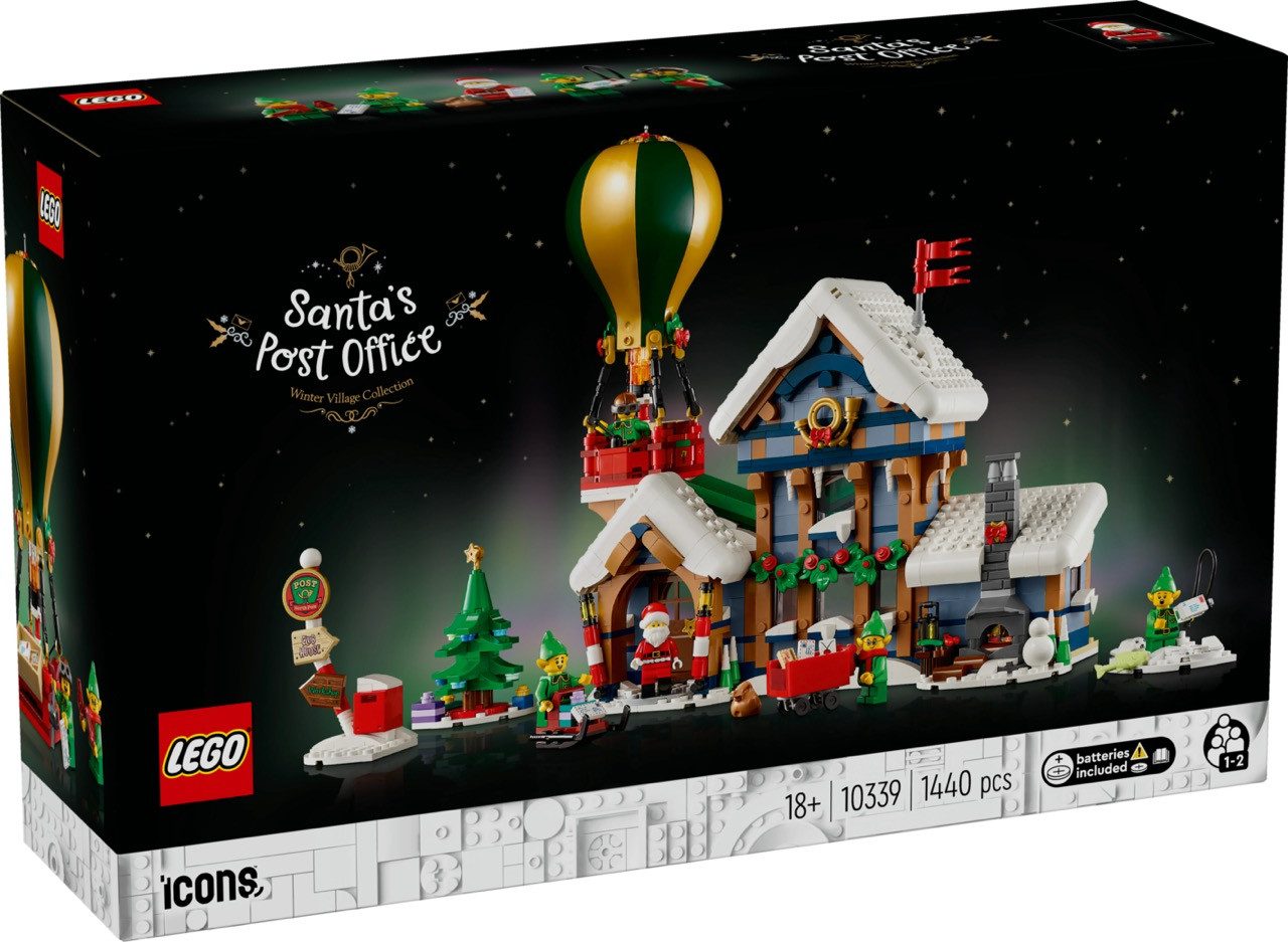 LEGO® LEGO® 10339 Icons - Postamt des Weihnachtsmanns Konstruktions-Spielset